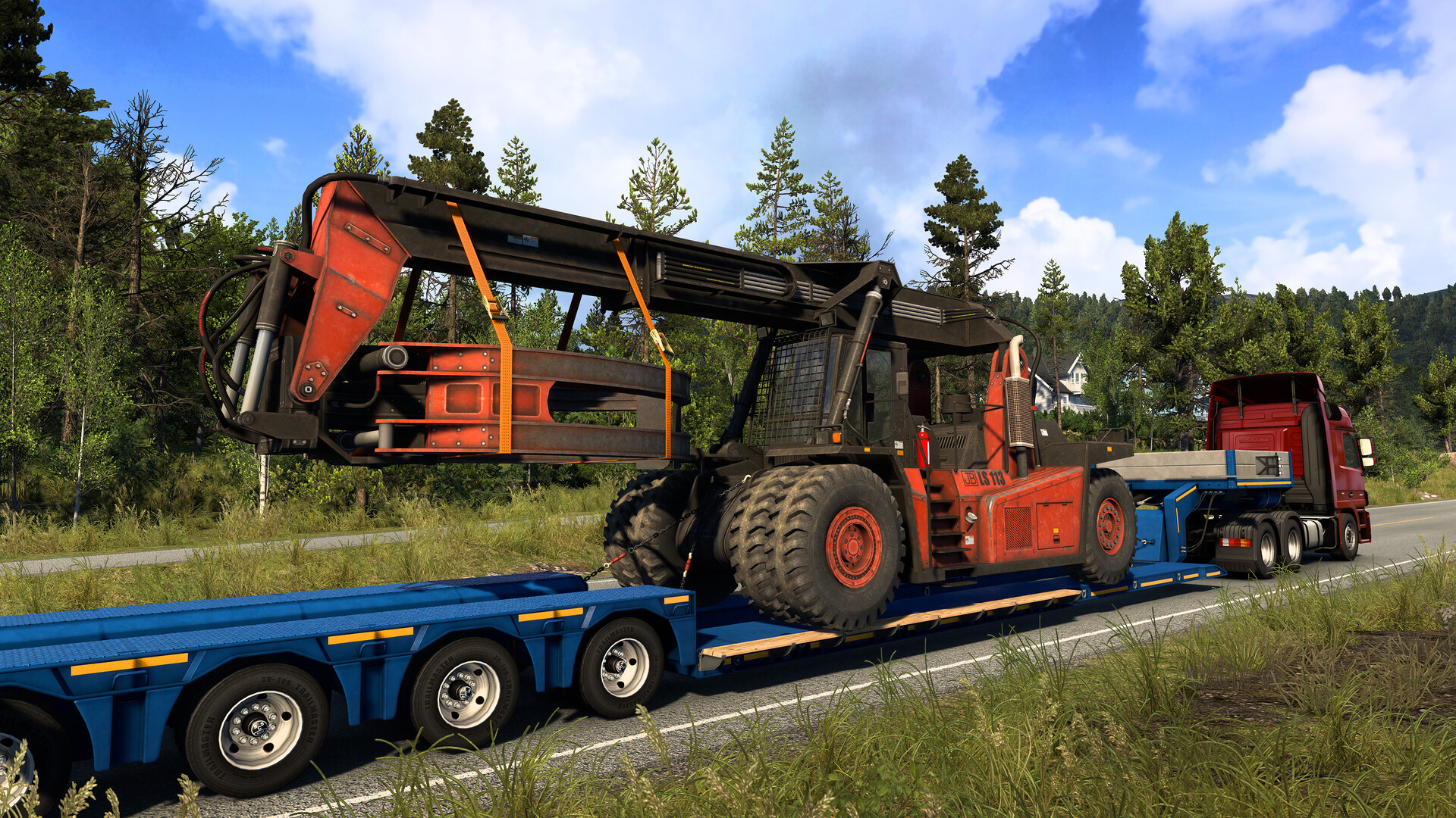 Euro Truck Simulator 2: Forest Machinery