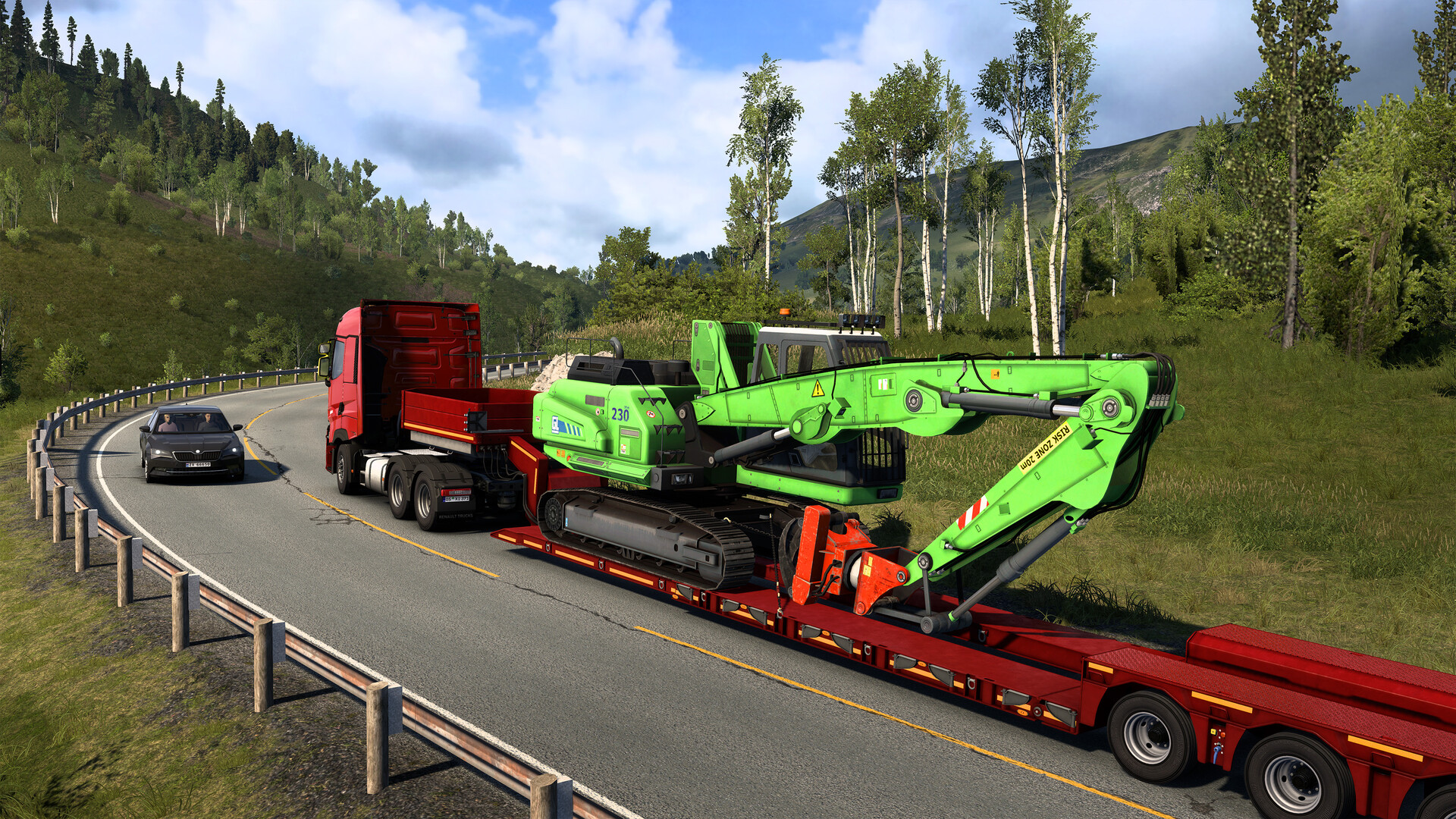 Euro Truck Simulator 2: Forest Machinery