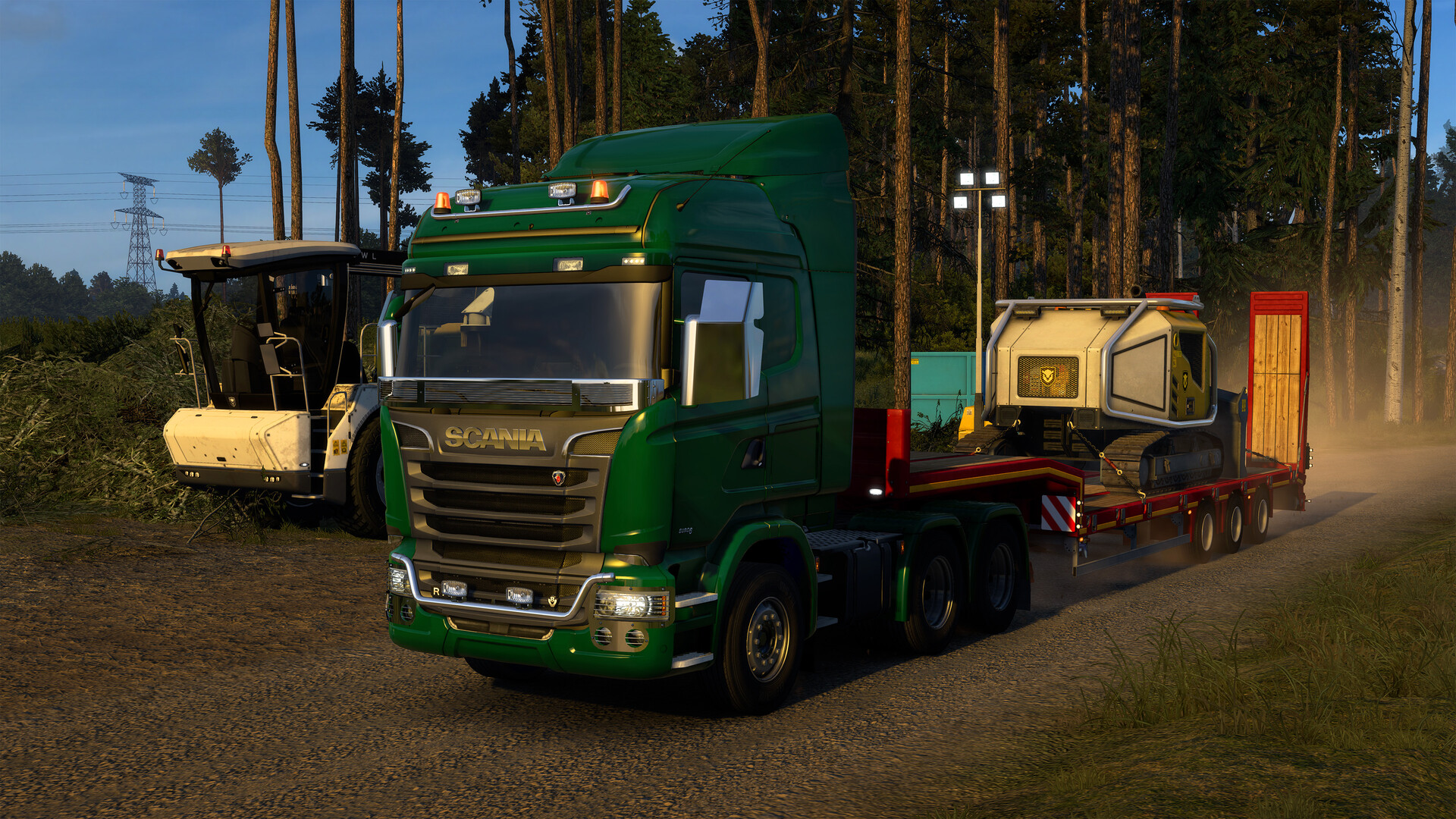 Euro Truck Simulator 2: Forest Machinery