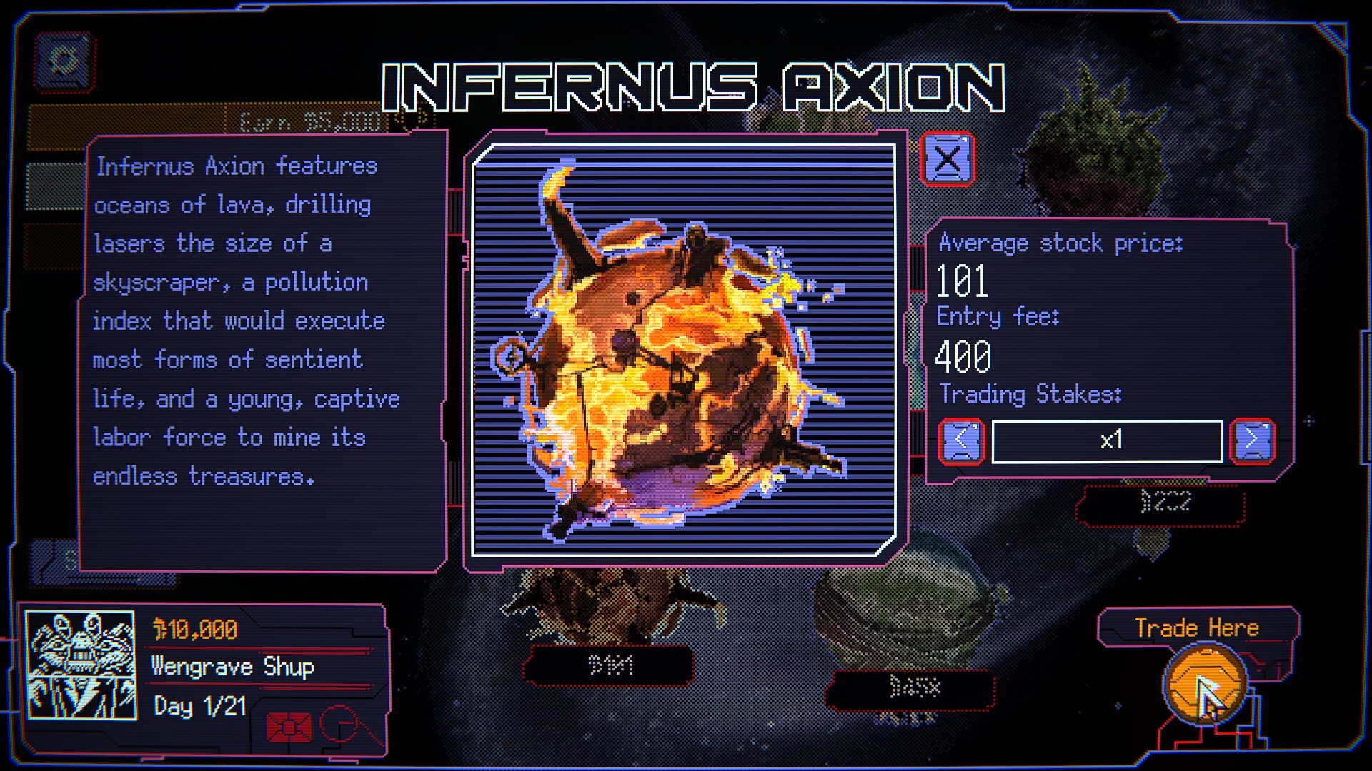 Space Warlord Baby Trading Simulator