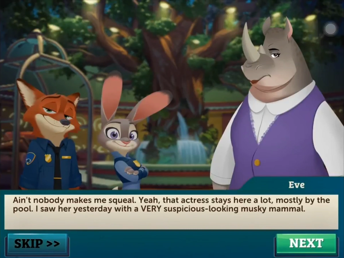 Zootopia Crime Files: Hidden Object
