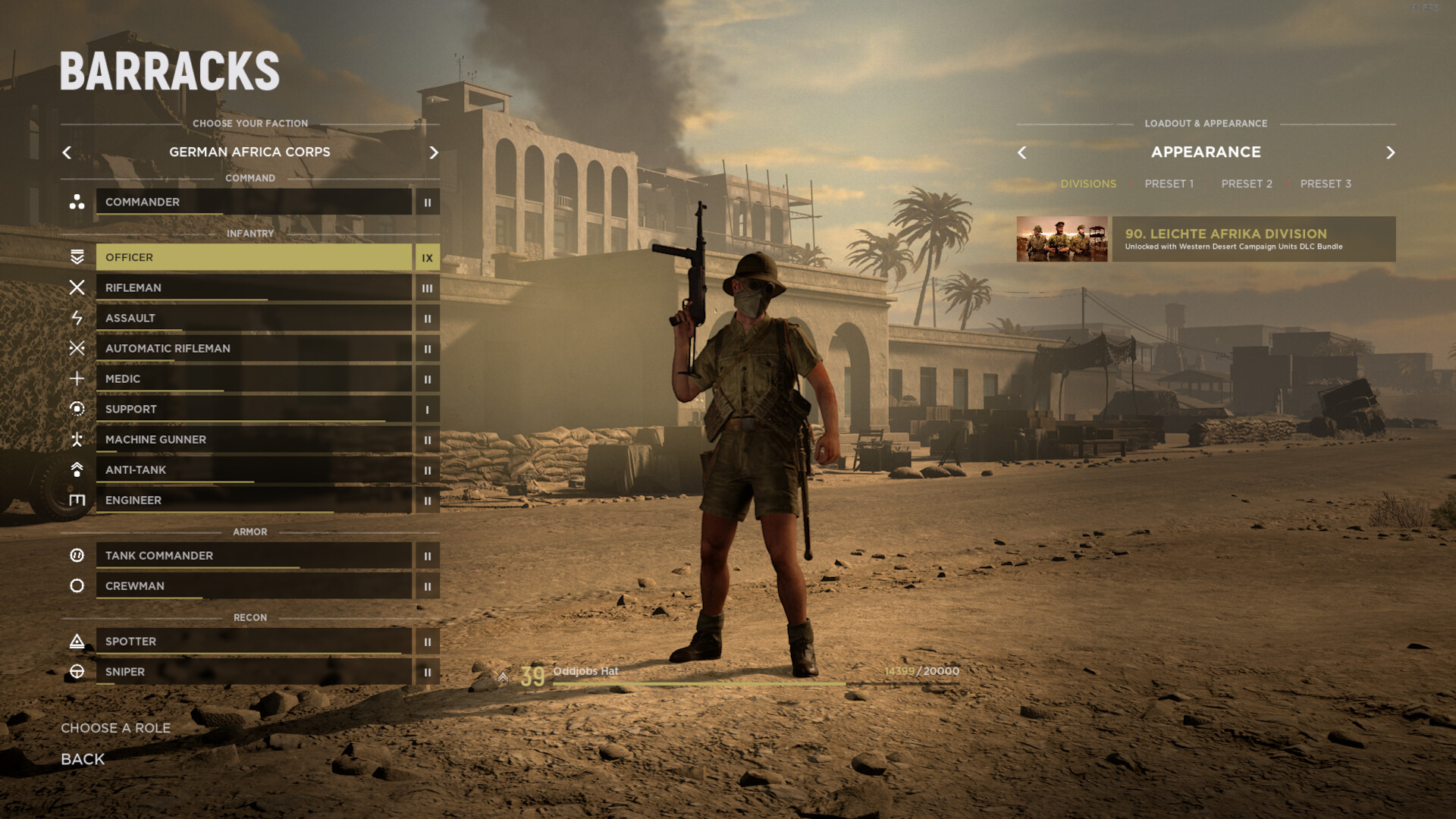 Hell Let Loose: Western Desert Campaign Units