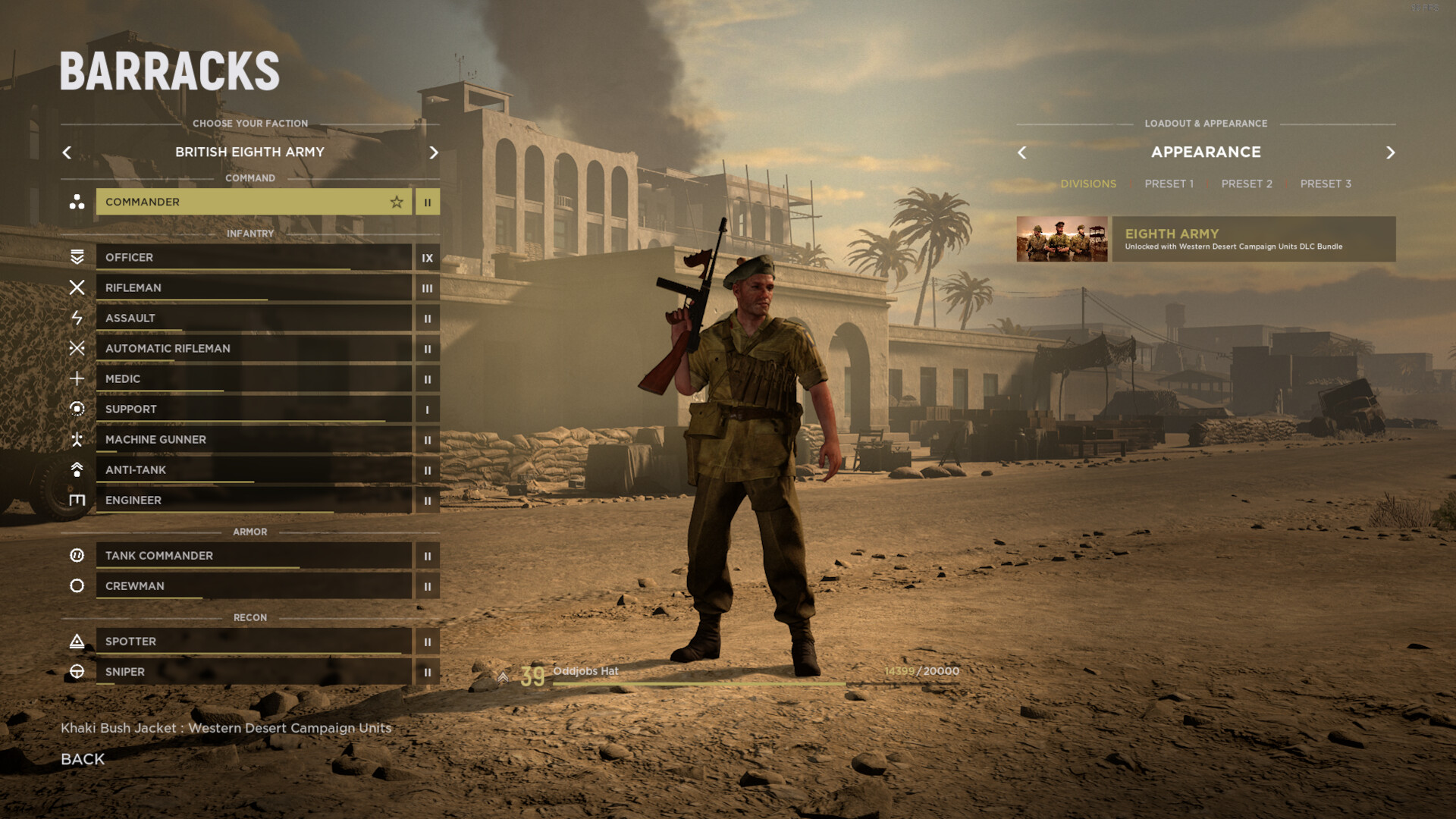 Hell Let Loose: Western Desert Campaign Units