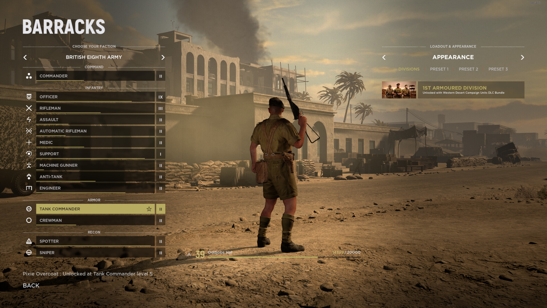 Hell Let Loose: Western Desert Campaign Units