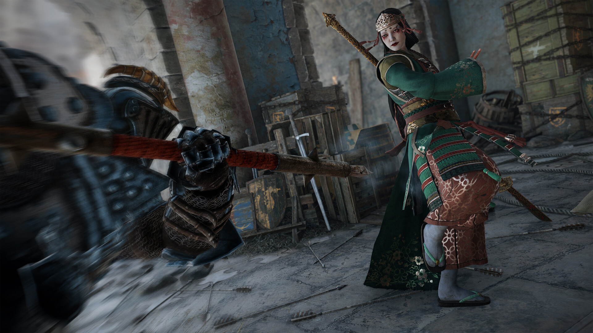 For Honor: Lady Saori – Nobushi Hero Skin