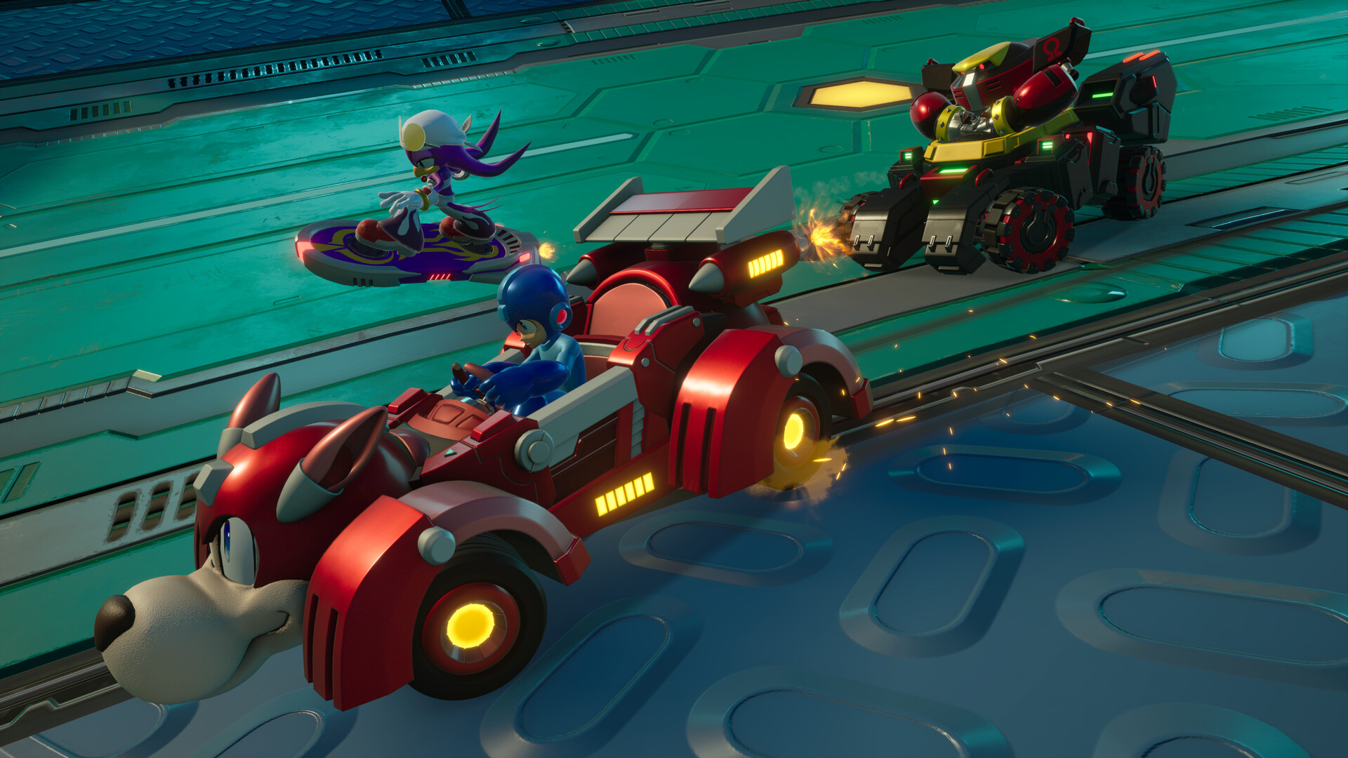 Sonic Racing: CrossWorlds – Mega Man Pack