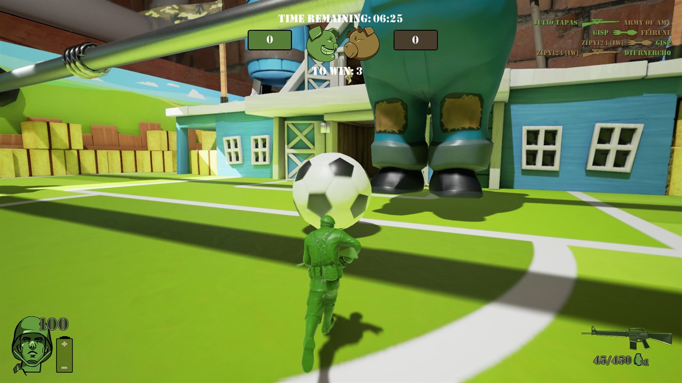 The Mean Greens: Plastic Warfare