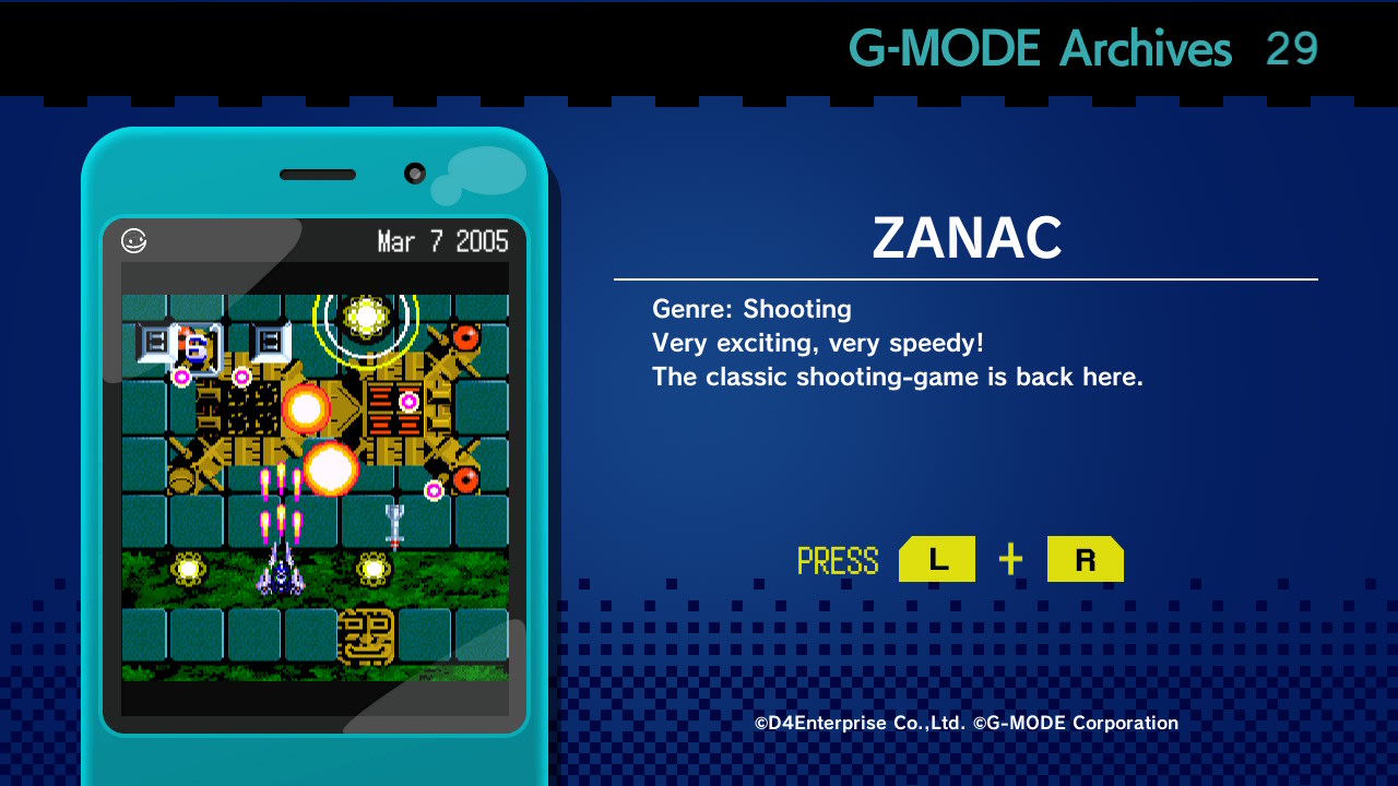 G-Mode Archives 29: Zanac