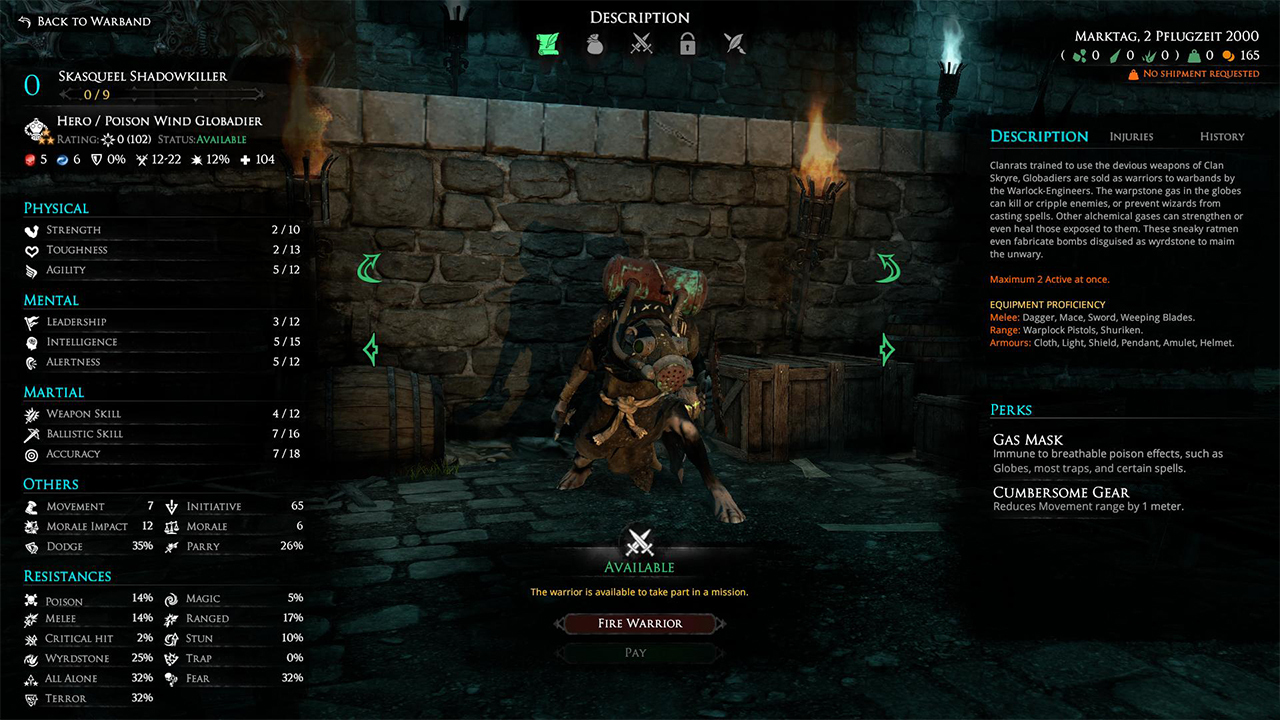 Mordheim: City of the Damned – The Poison Wind Globadier