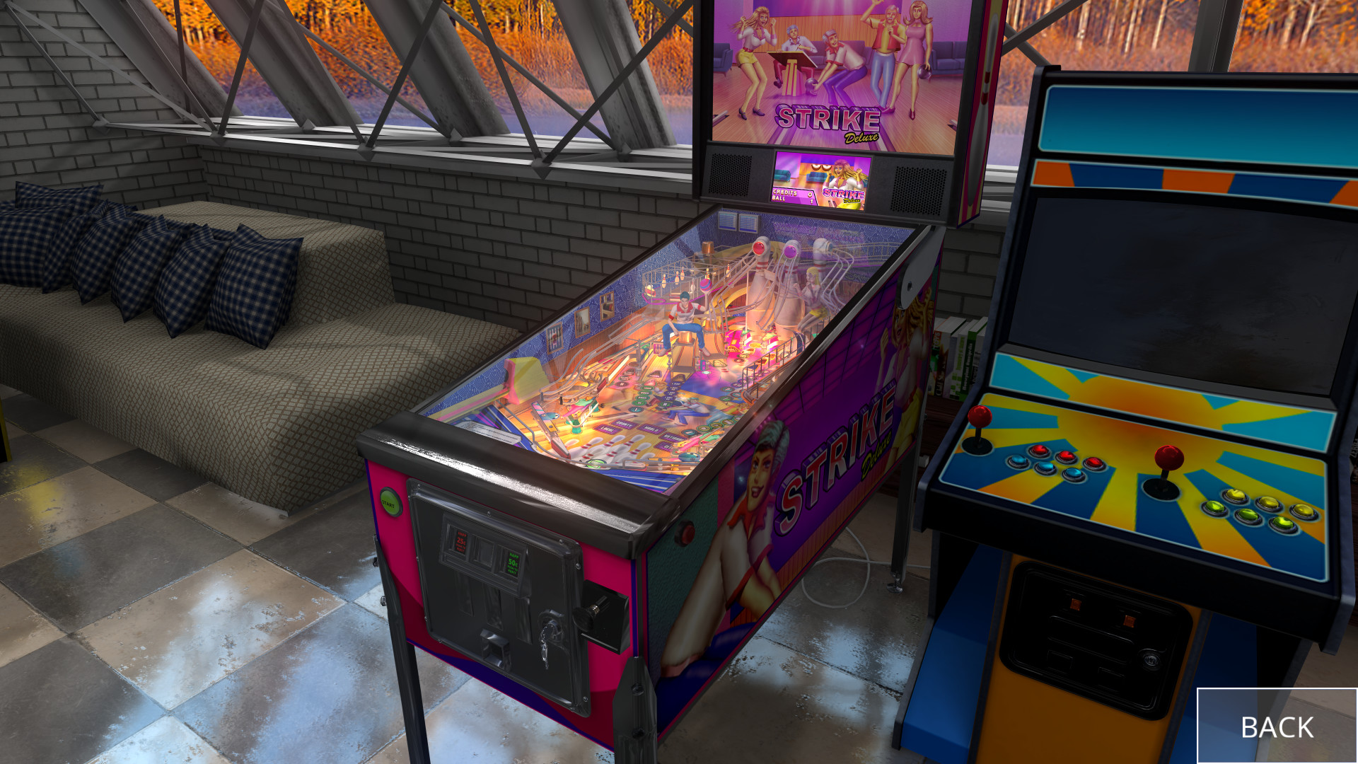 Zaccaria Pinball: Strike Deluxe Pinball Table