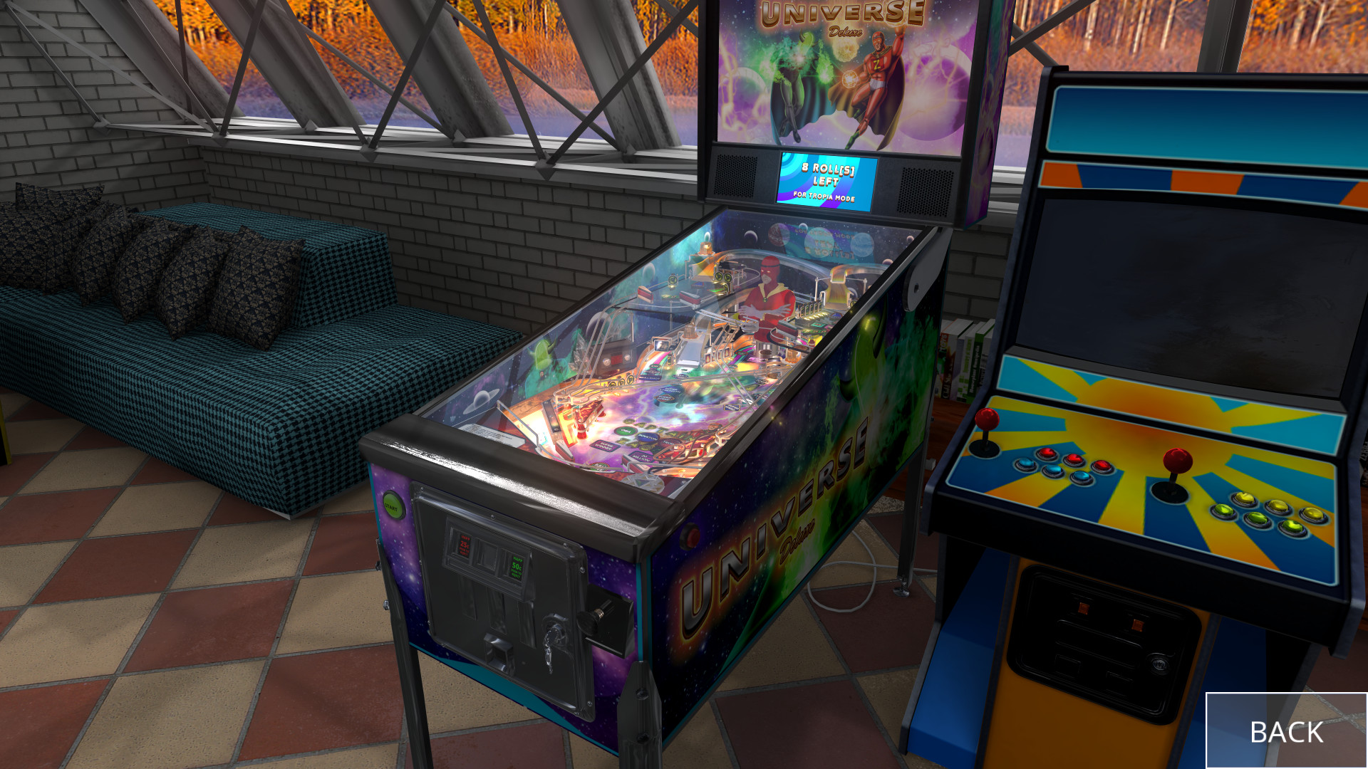 Zaccaria Pinball: Universe Deluxe Pinball Table