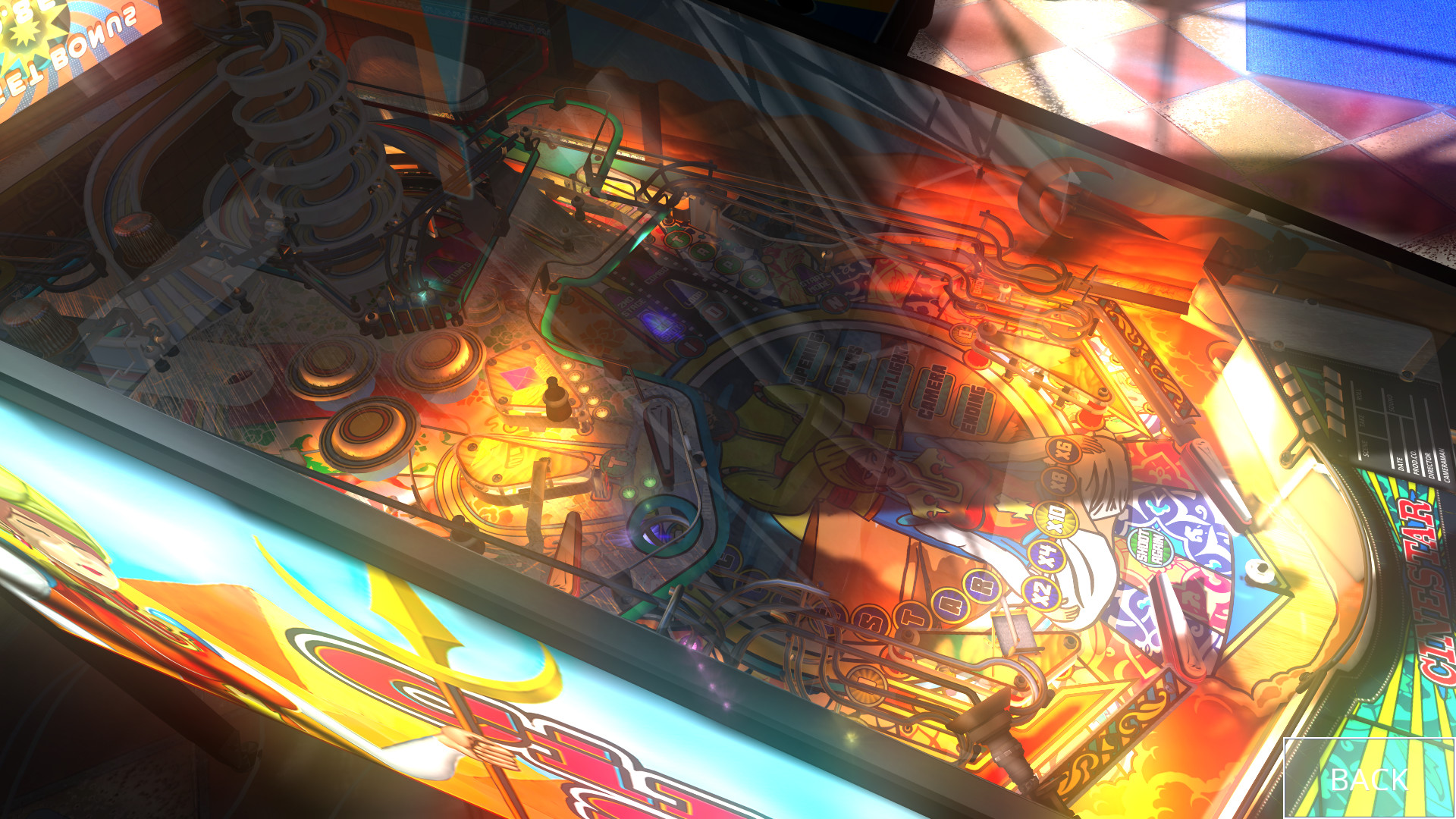 Zaccaria Pinball: Cine Star Deluxe Pinball Table