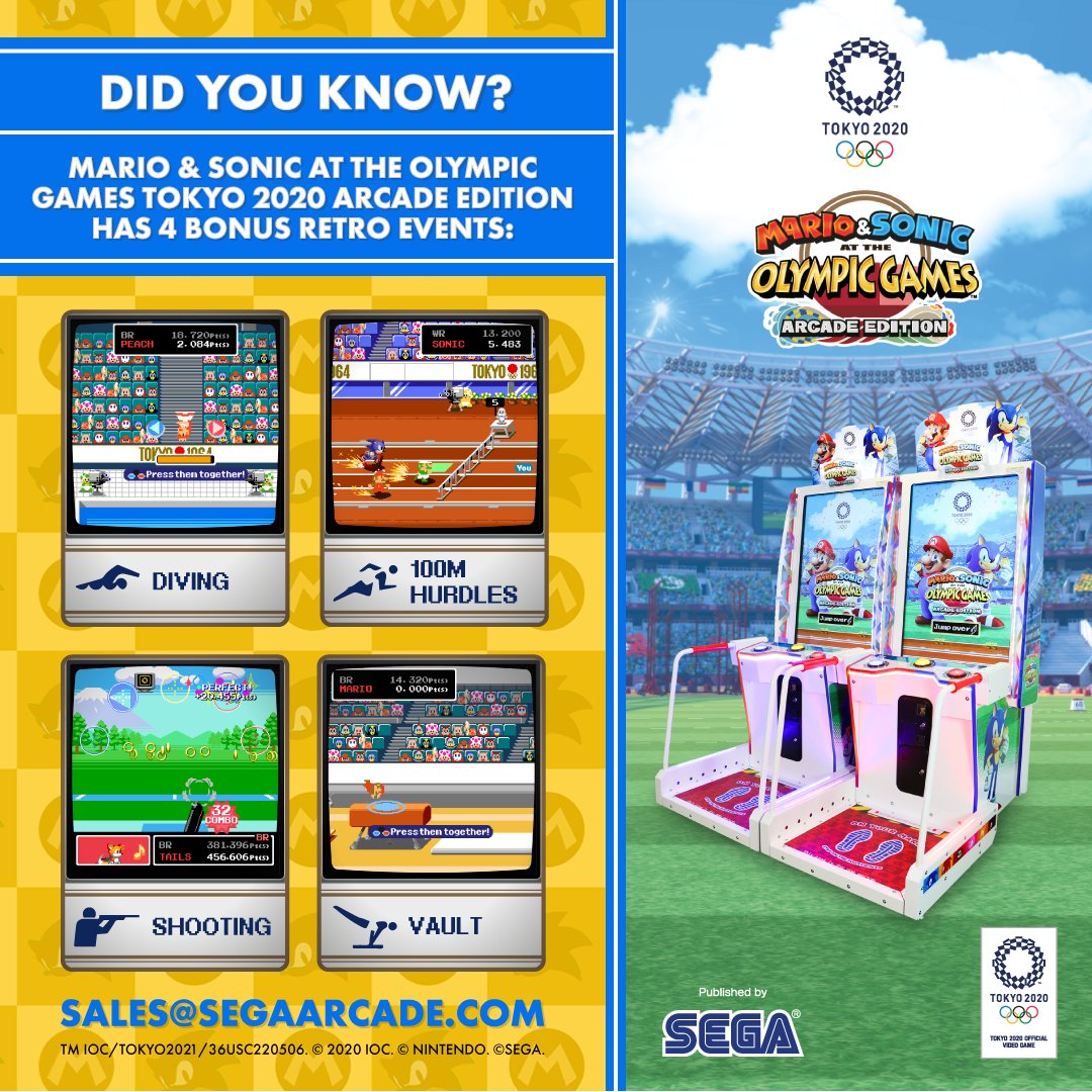 Mario &amp; Sonic at the Olympic Games Tokyo 2020: Arcade Edition