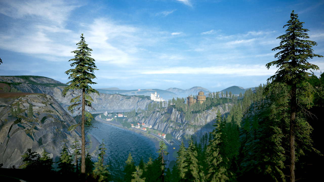 Fernbus Simulator: Rhine Gorge