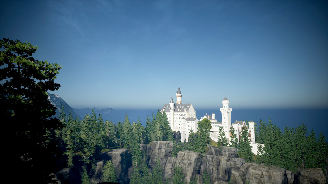 Fernbus Simulator: Bavarian Castle