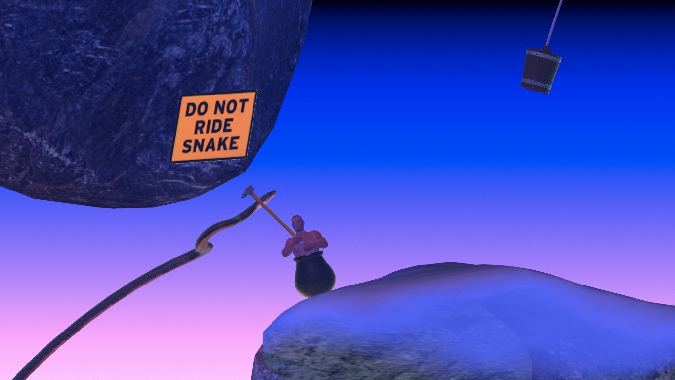 Getting Over It with Bennett Foddy