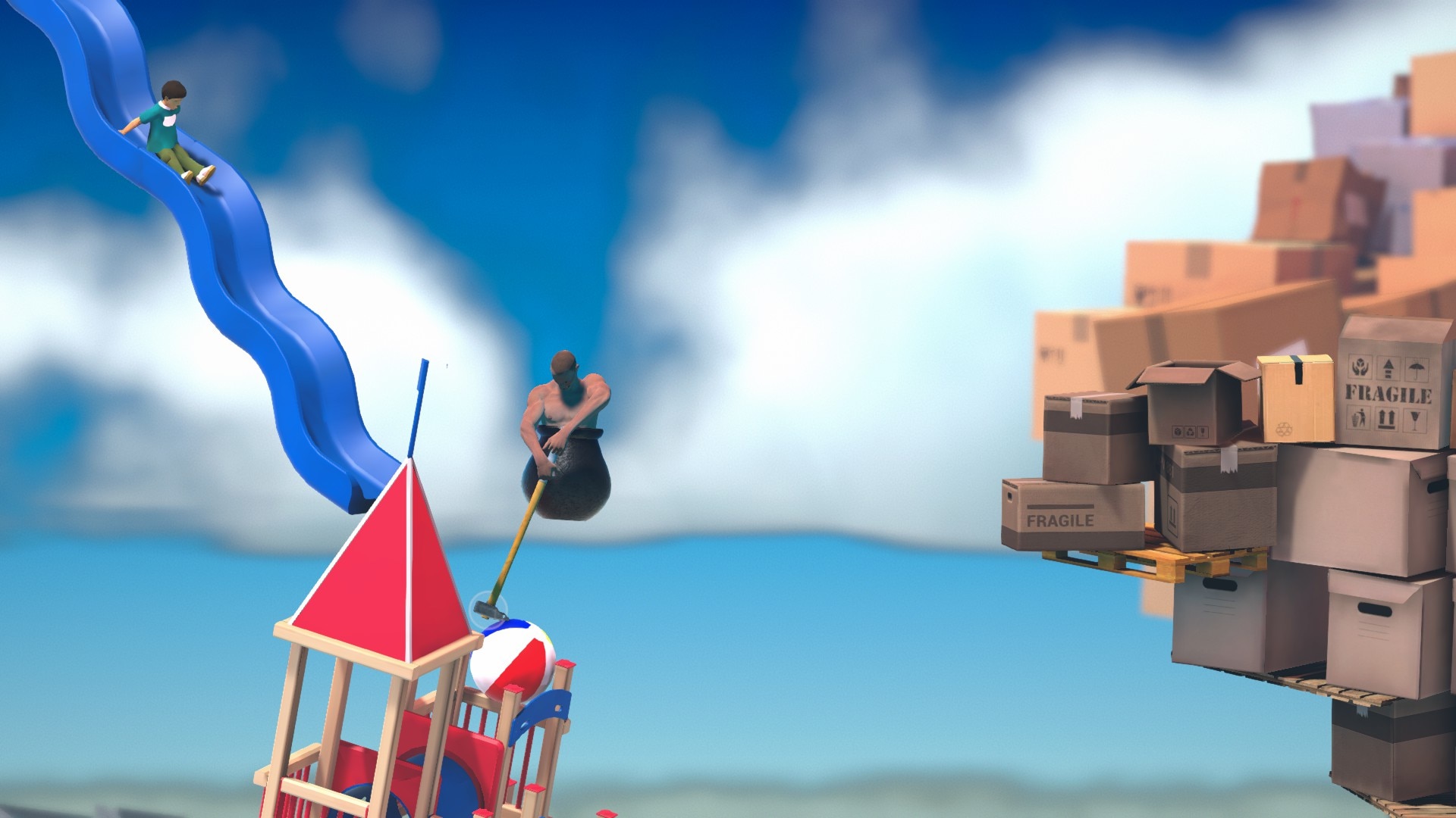 Getting Over It with Bennett Foddy