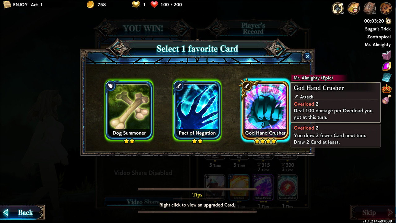 Overdungeon – Mr.Almighty (Card Pack)