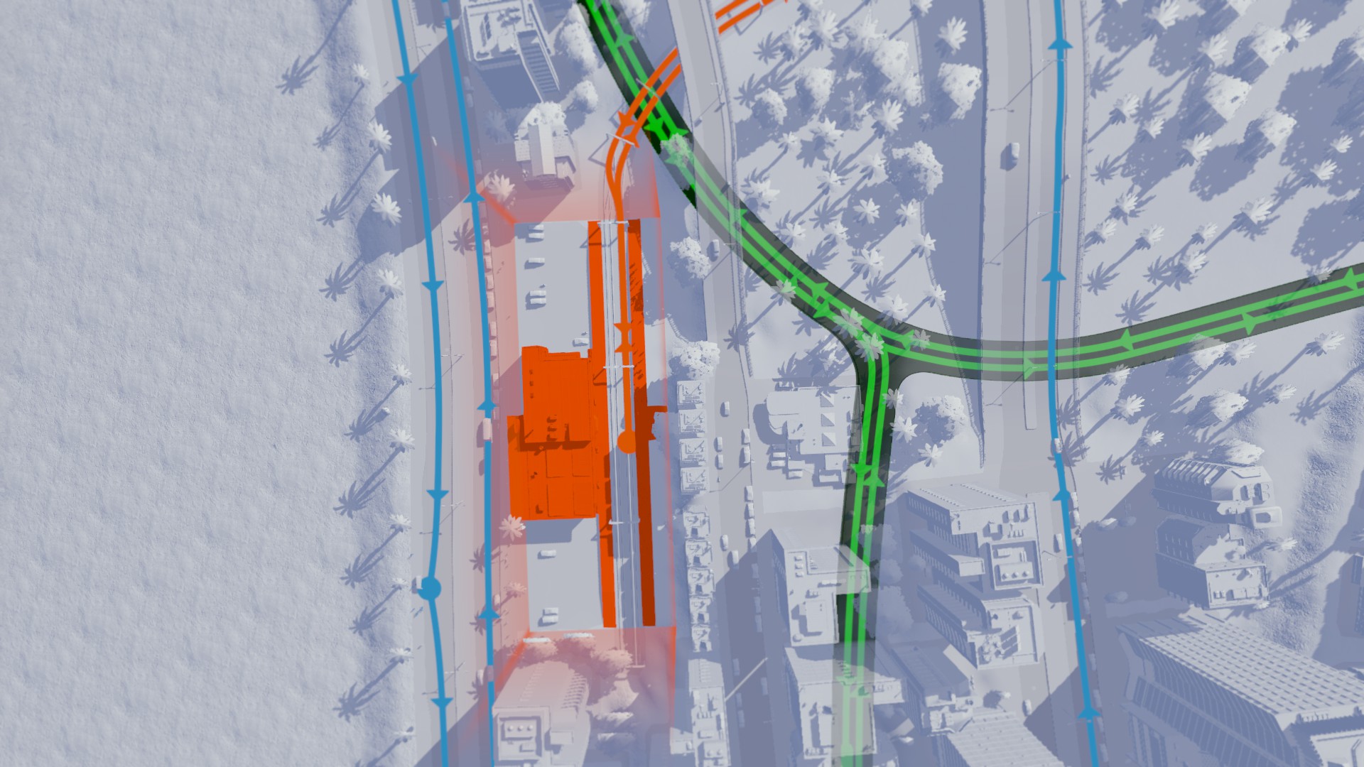 Cities: Skylines – 80’s Downtown Beat