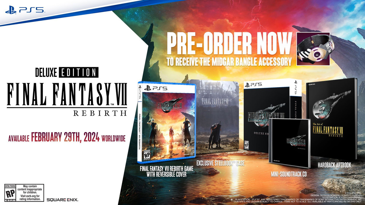 Final Fantasy VII Rebirth: Deluxe Edition