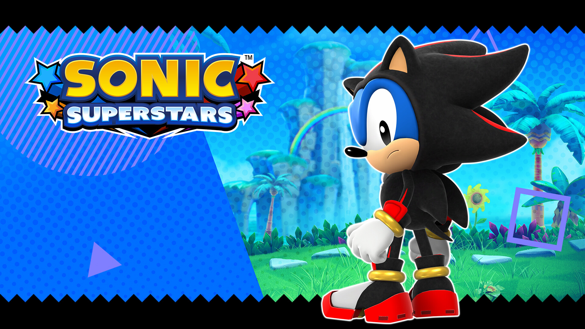 Sonic Superstars: Shadow Costume for Sonic