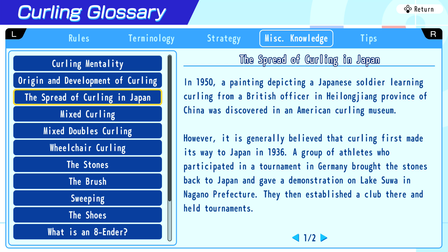 Let’s Play Curling!!