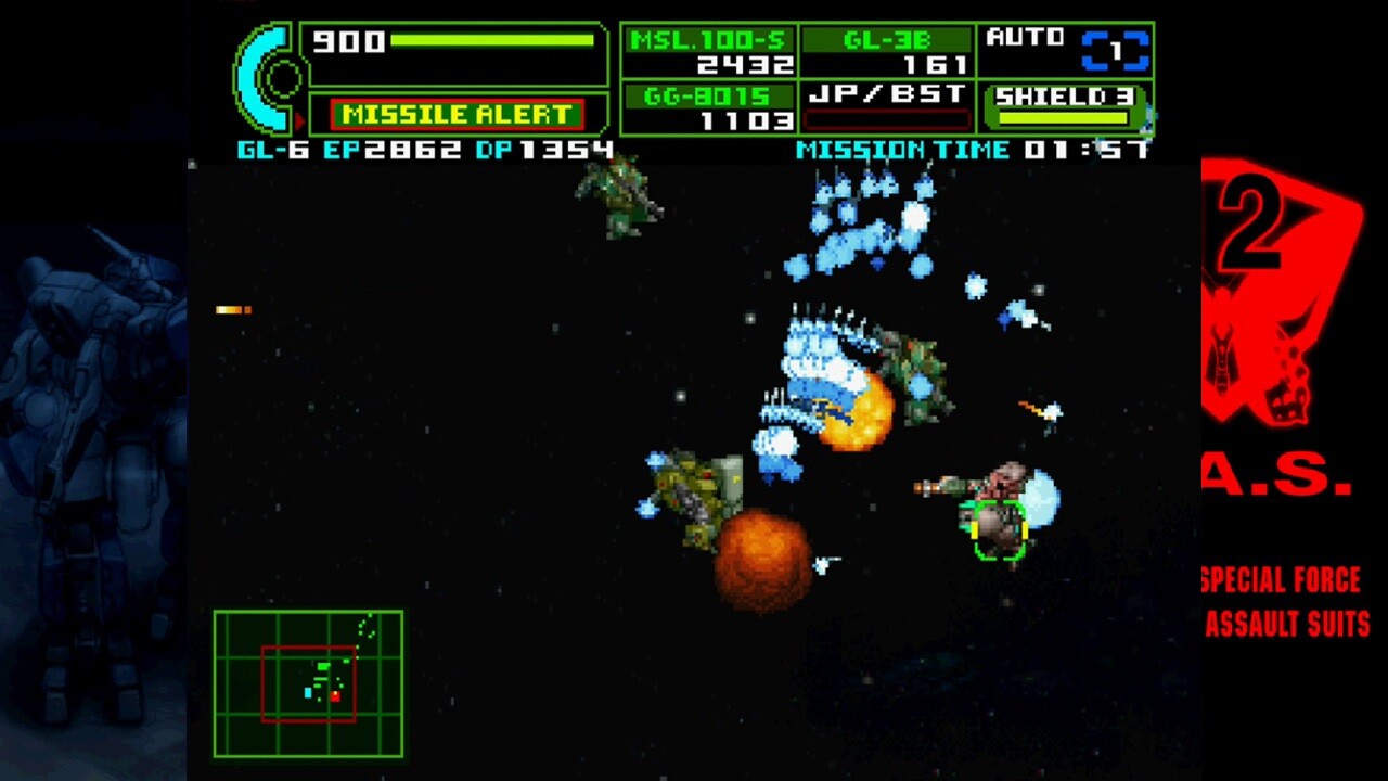 Assault Suit Leynos 2: Saturn Tribute