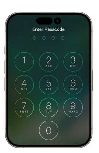 Enter Passcode