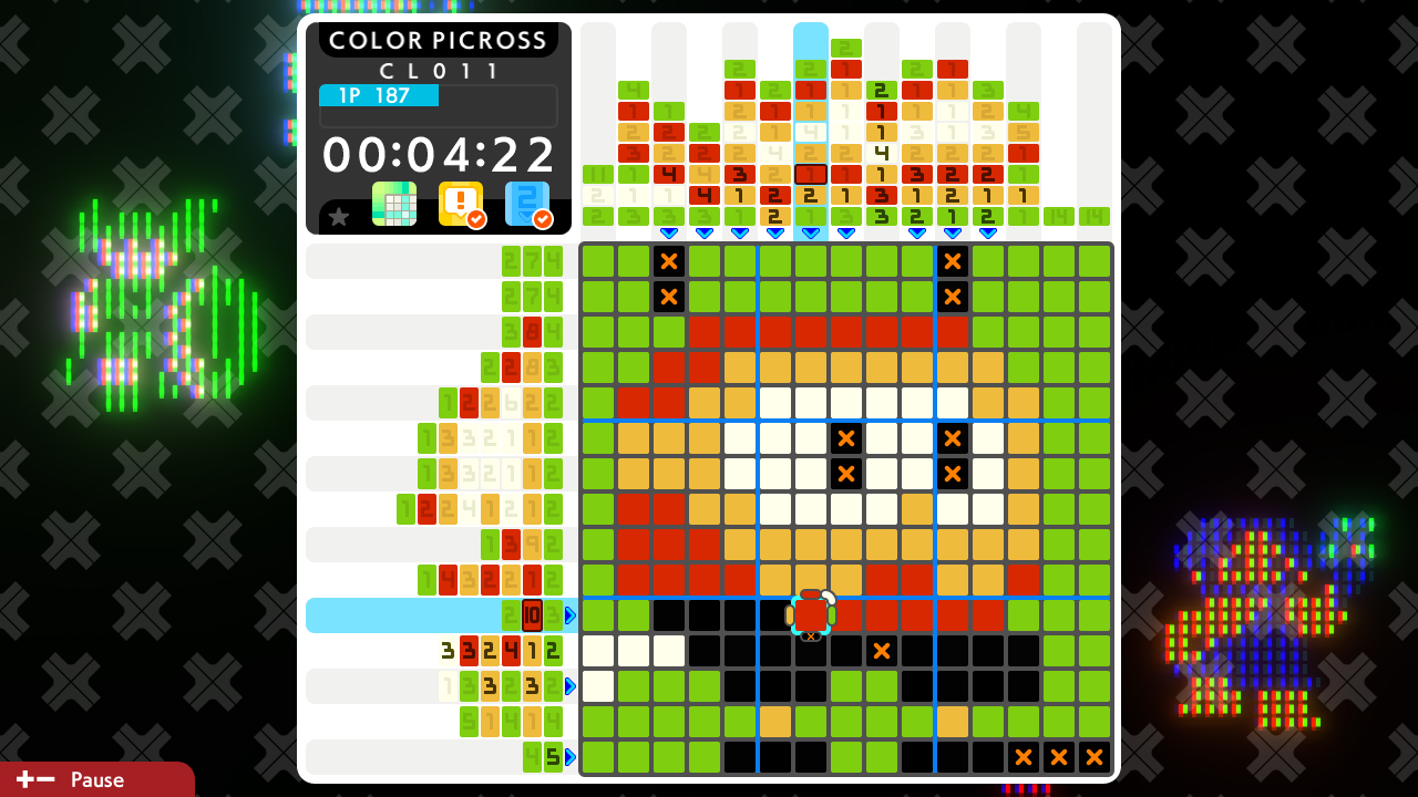 Picross S Namco Legendary Edition