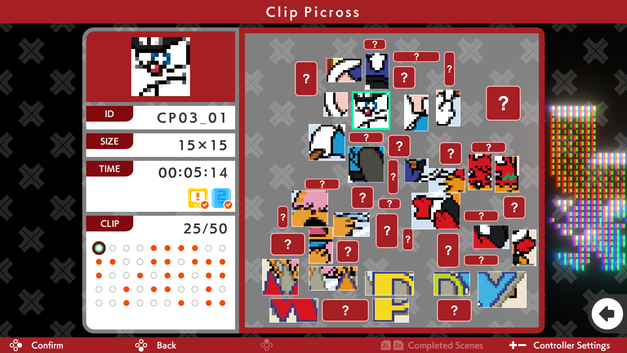 Picross S Namco Legendary Edition