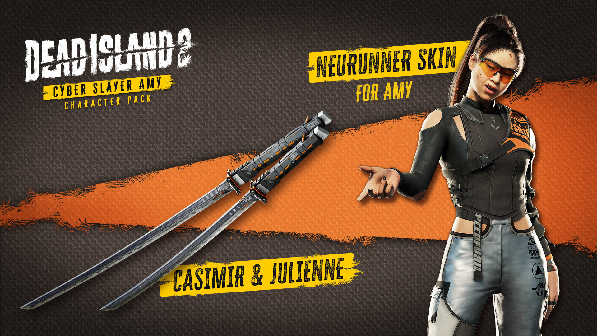 Dead Island 2: Character Pack – Cyber Slayer Amy