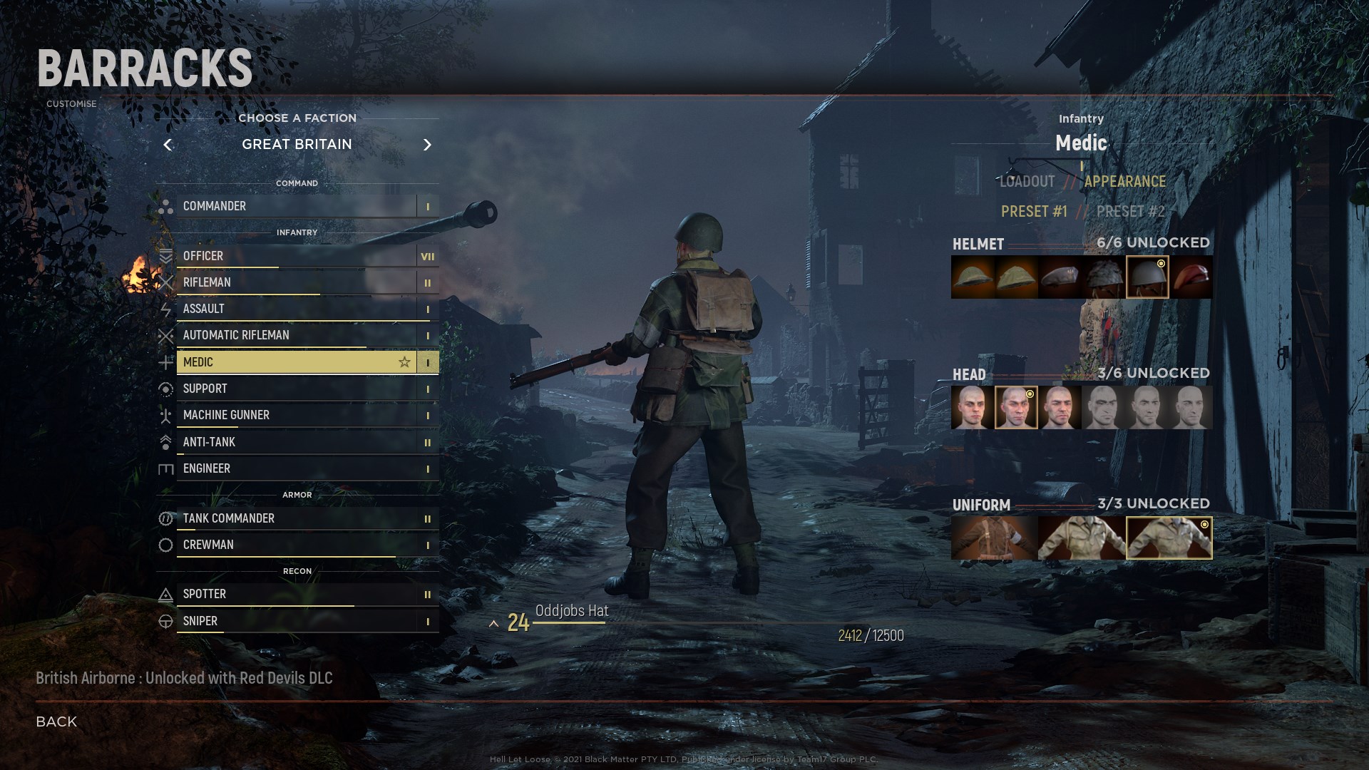 Hell Let Loose: Polish Parachute Brigade Uniform