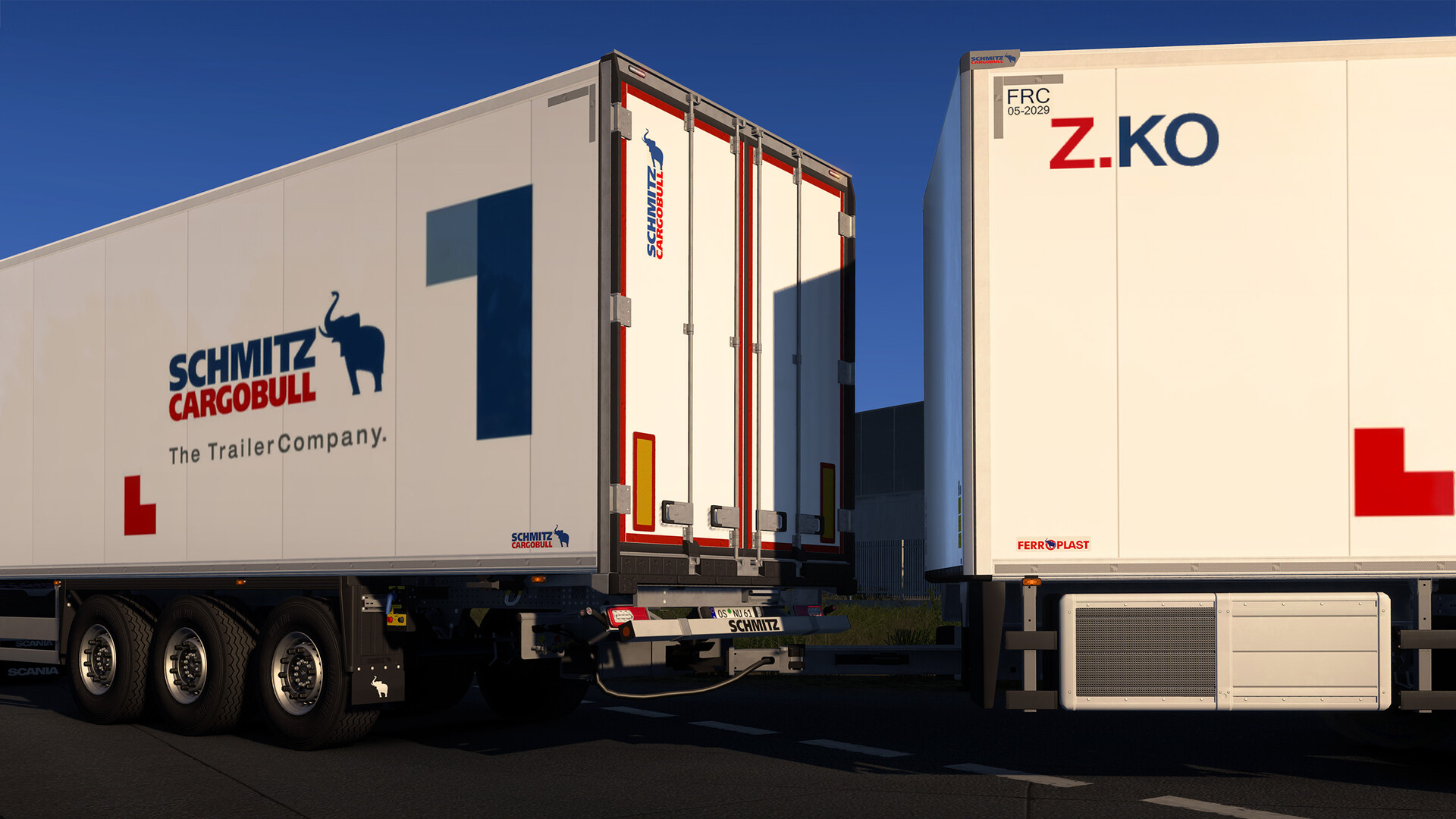 Euro Truck Simulator 2: Schmitz Cargobull Trailer Pack