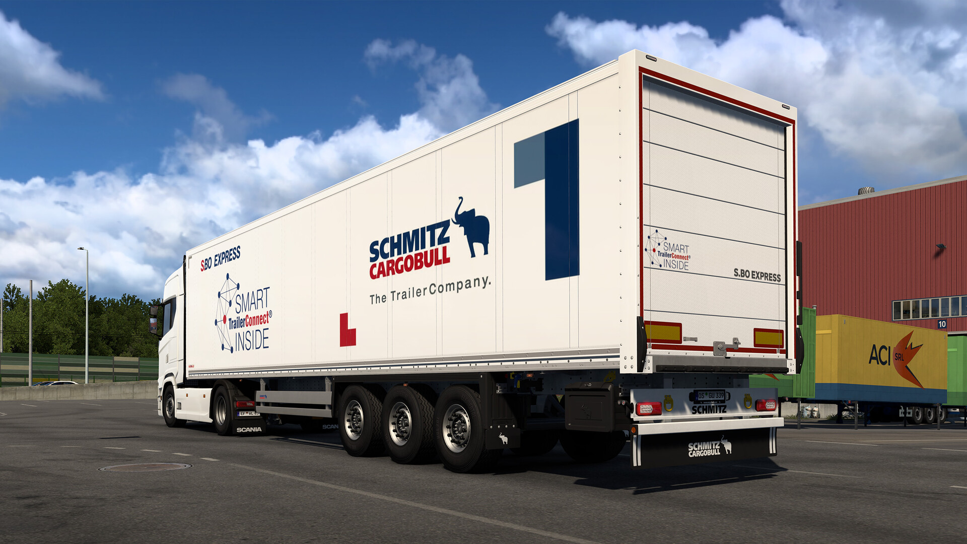 Euro Truck Simulator 2: Schmitz Cargobull Trailer Pack