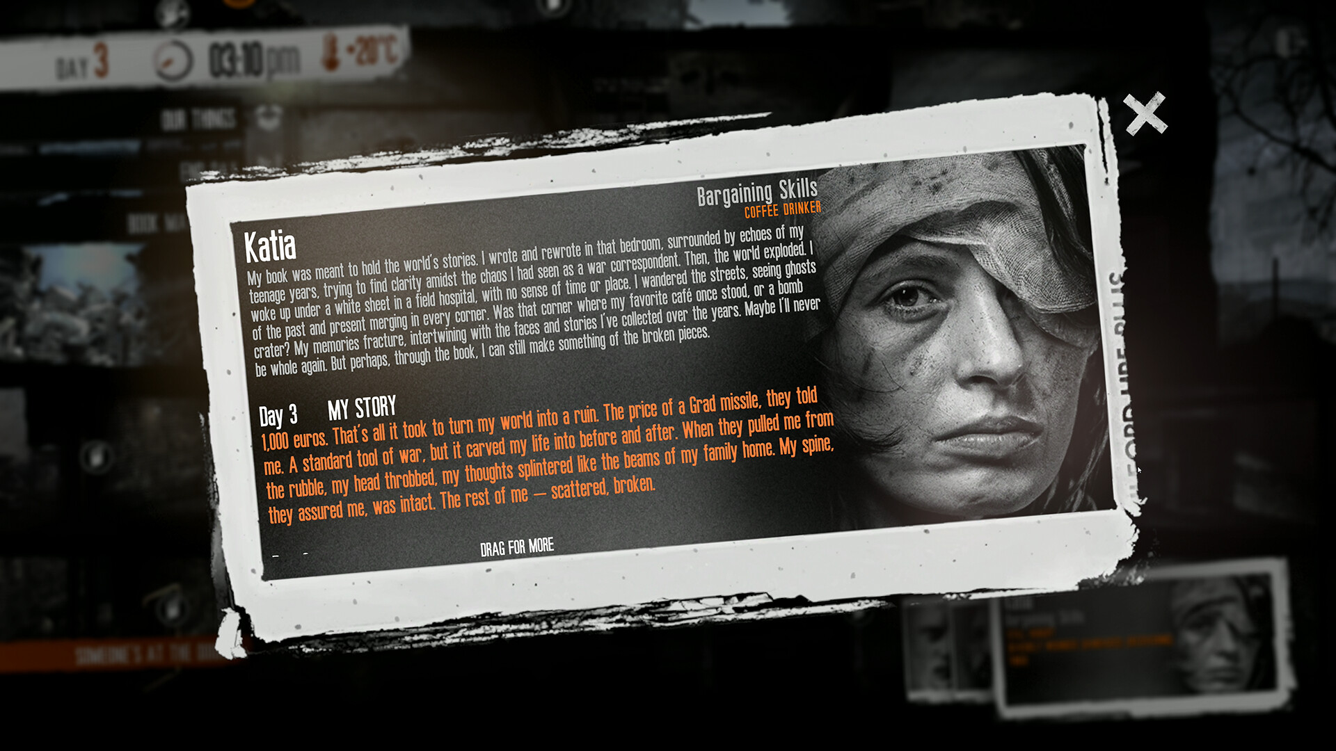 This War of Mine: Forget Celebrations