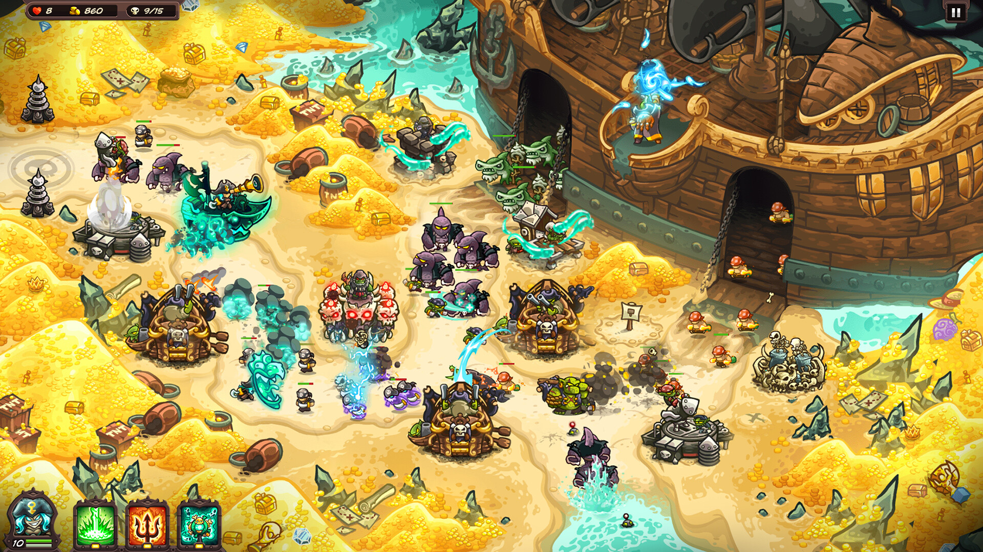 Kingdom Rush Vengeance: Pirate Kings