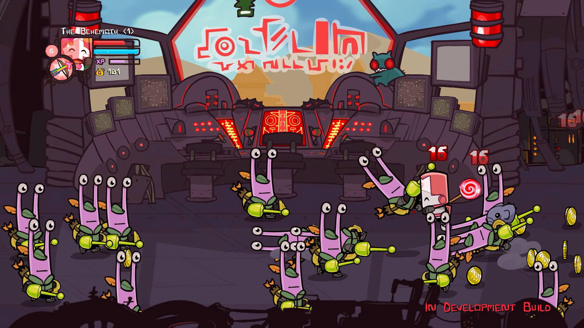 Castle Crashers: Painter Boss Paradise