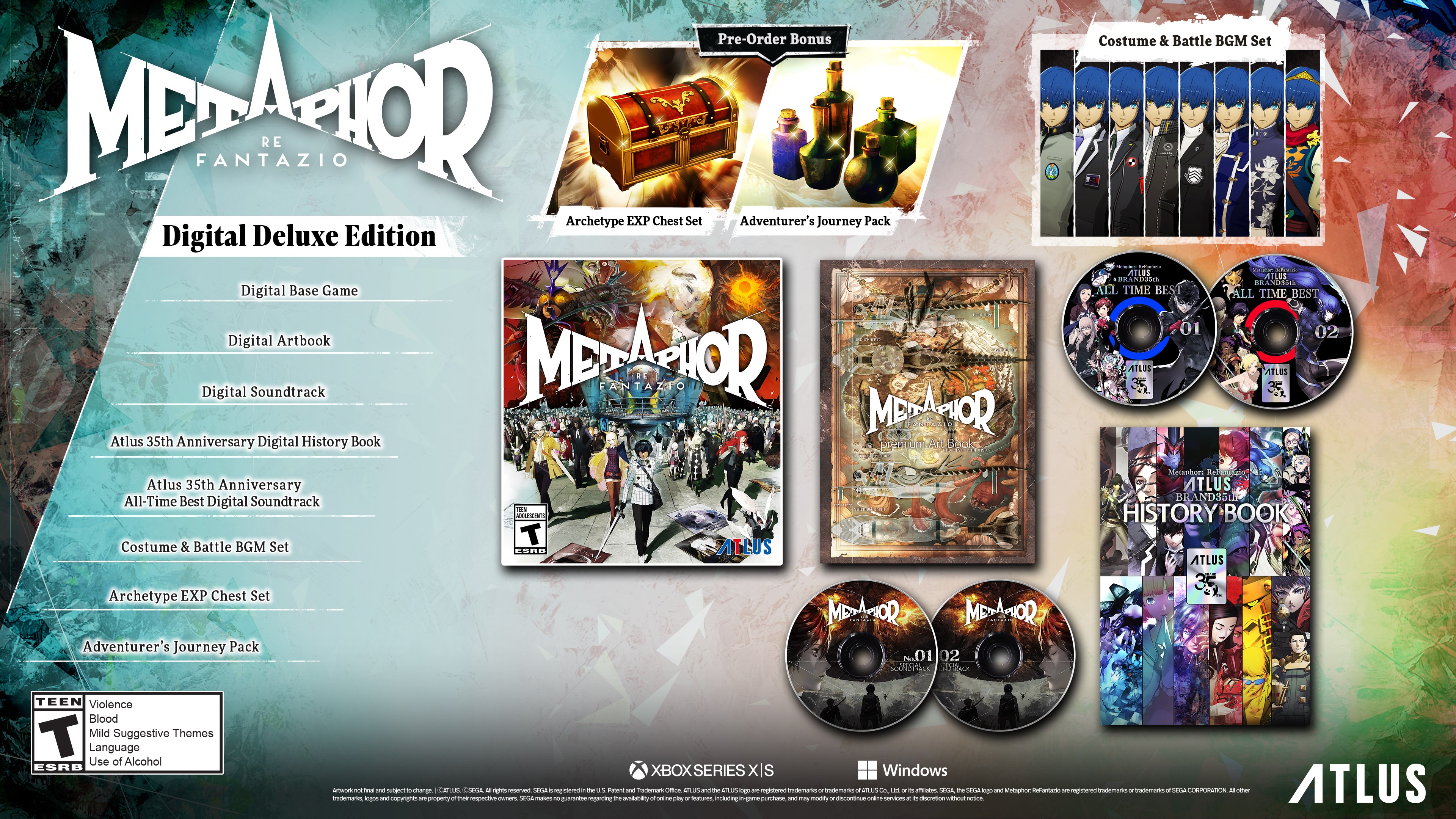 Metaphor: ReFantazio – Atlus 35th Digital Anniversary Edition