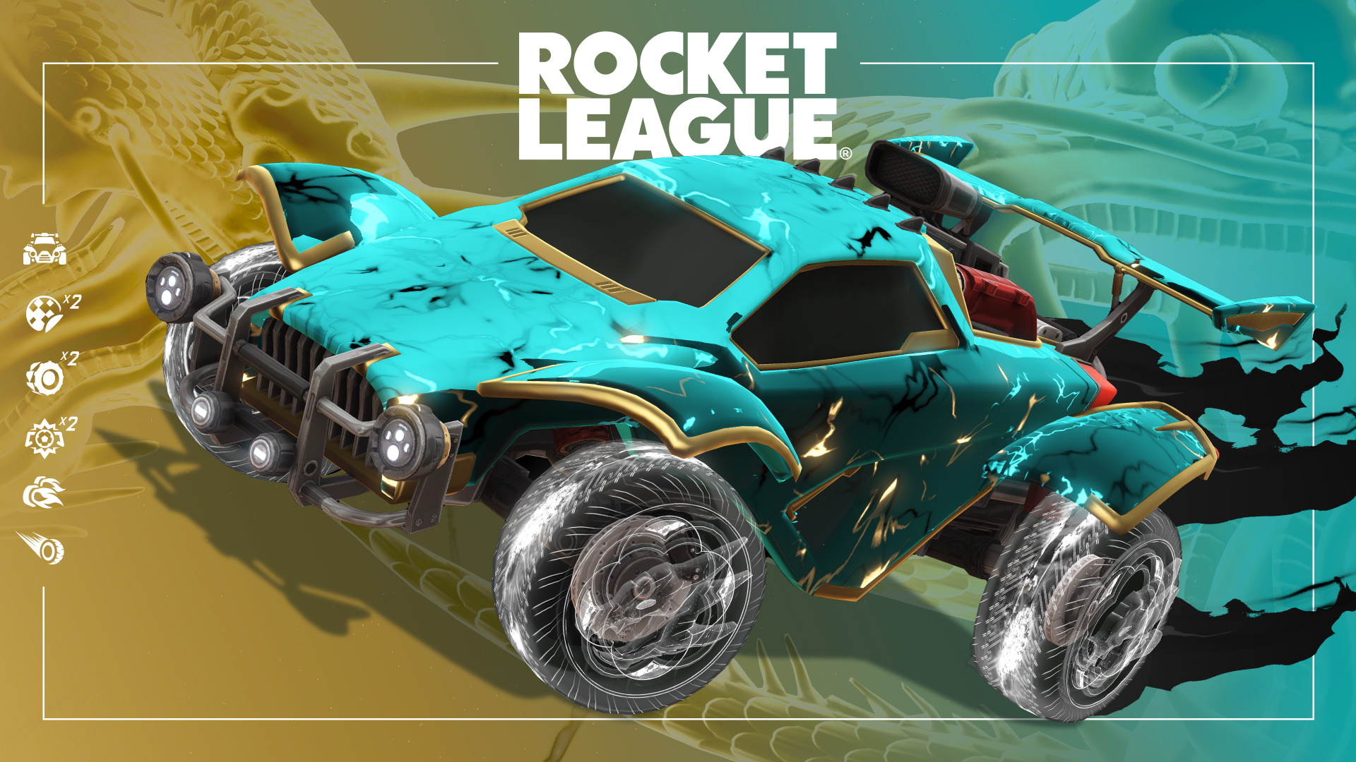 Rocket League: Painted Power Bundle