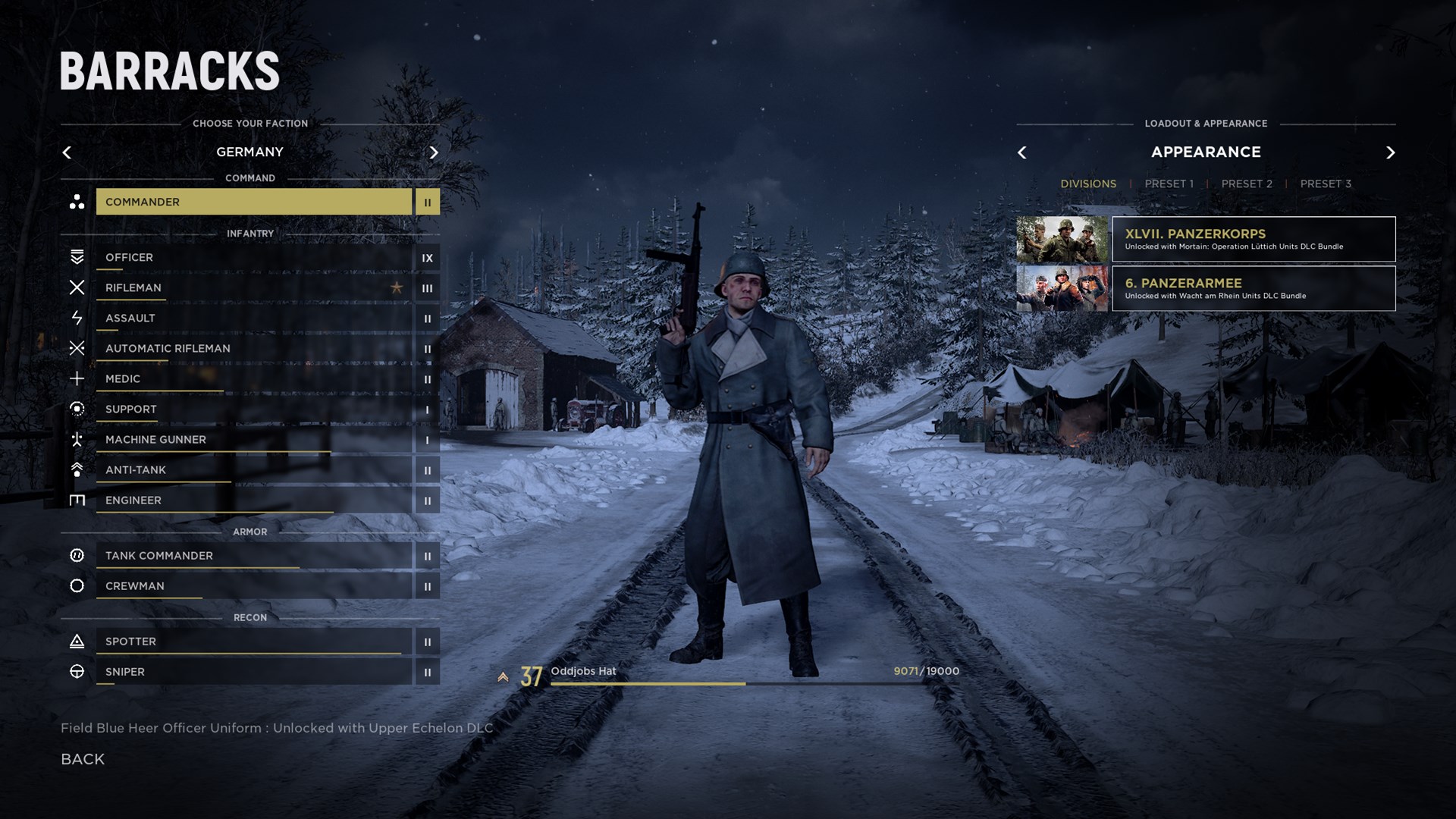 Hell Let Loose: Wacht am Rhein Units