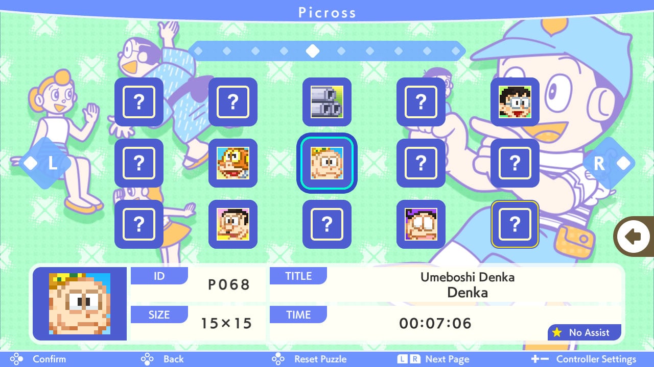 Picross S Doraemon &amp; F Characters Edition