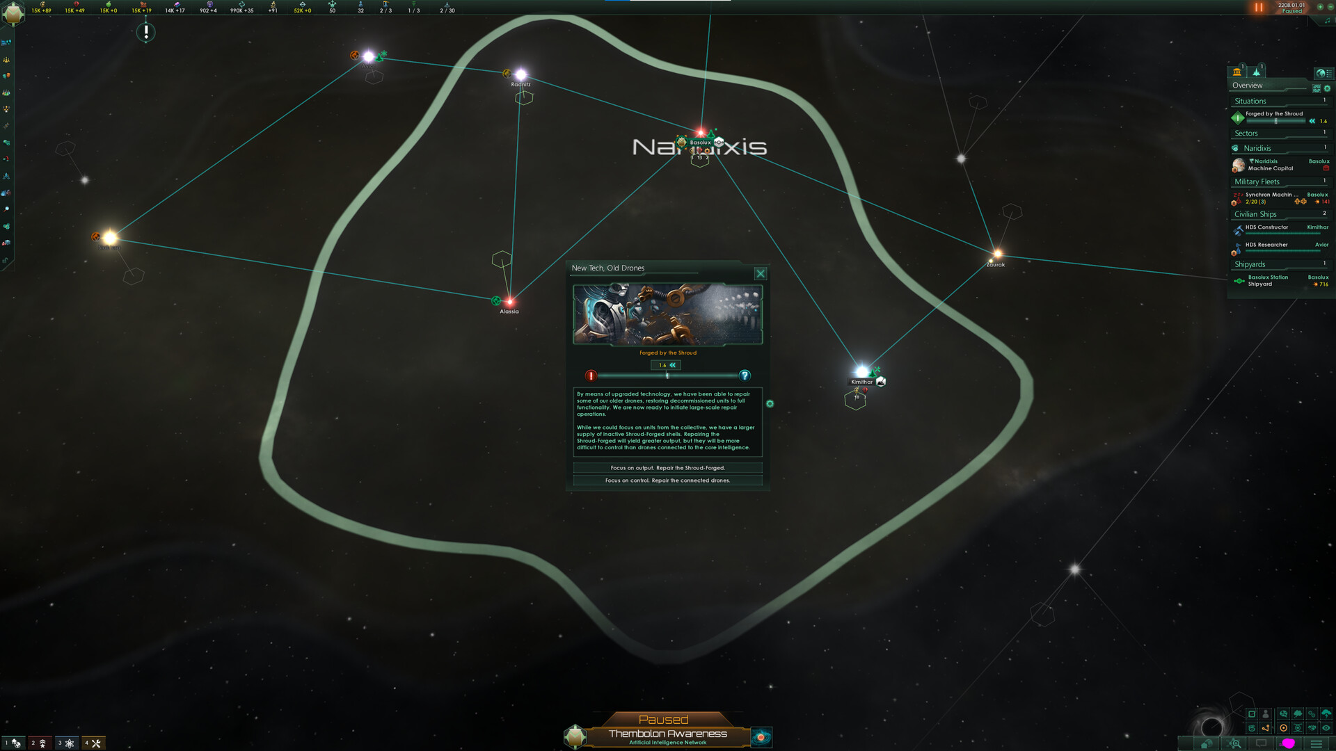 Stellaris: Shadows of the Shroud