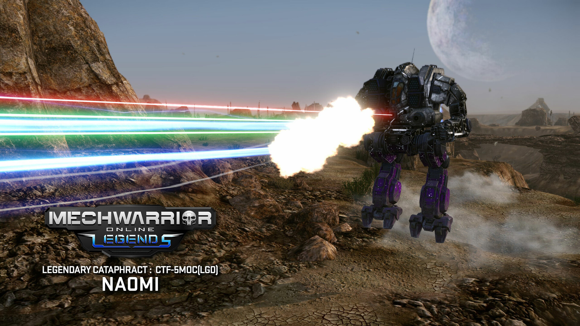 MechWarrior Online: Naomi Legendary Mech Pack