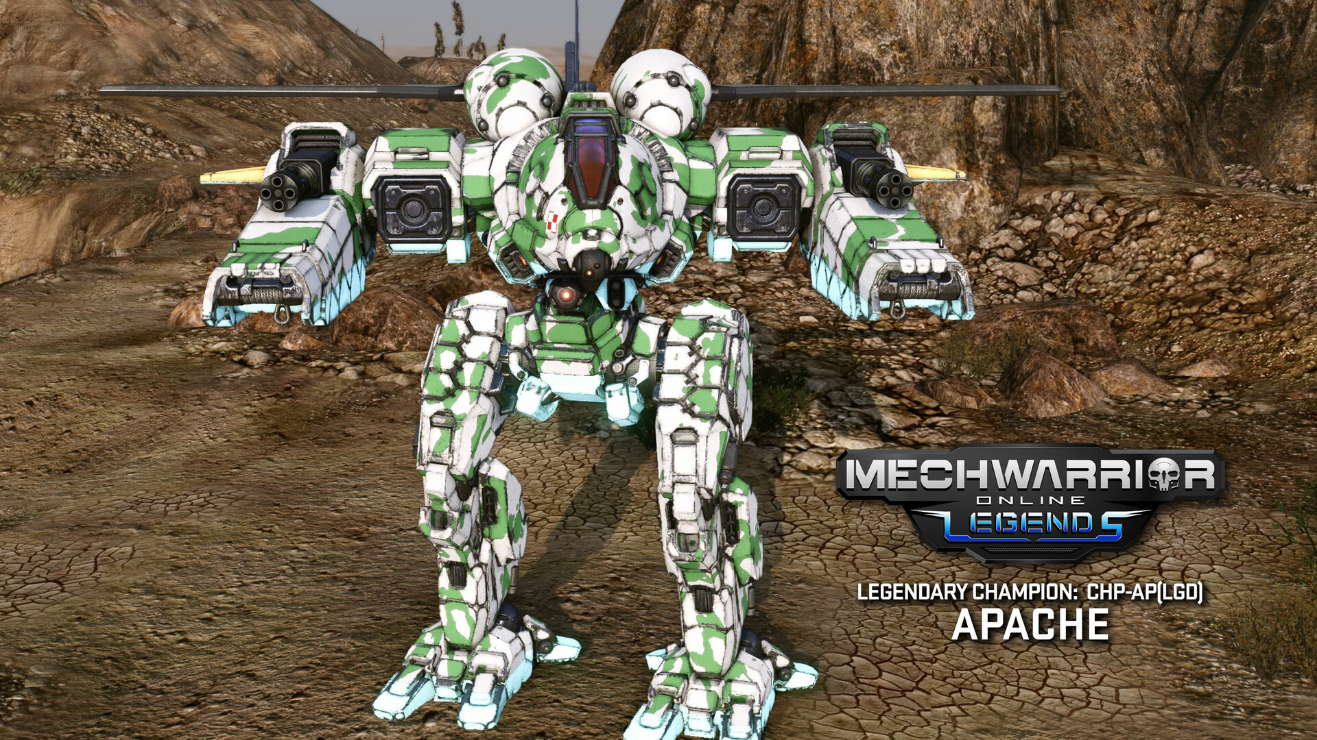 MechWarrior Online: Apache Legendary Mech Pack