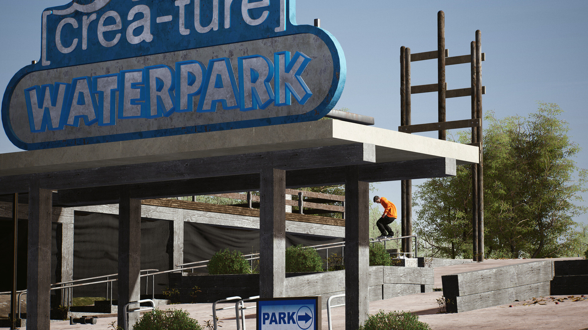 Session: Skate Sim Waterpark &amp; Chris Cole