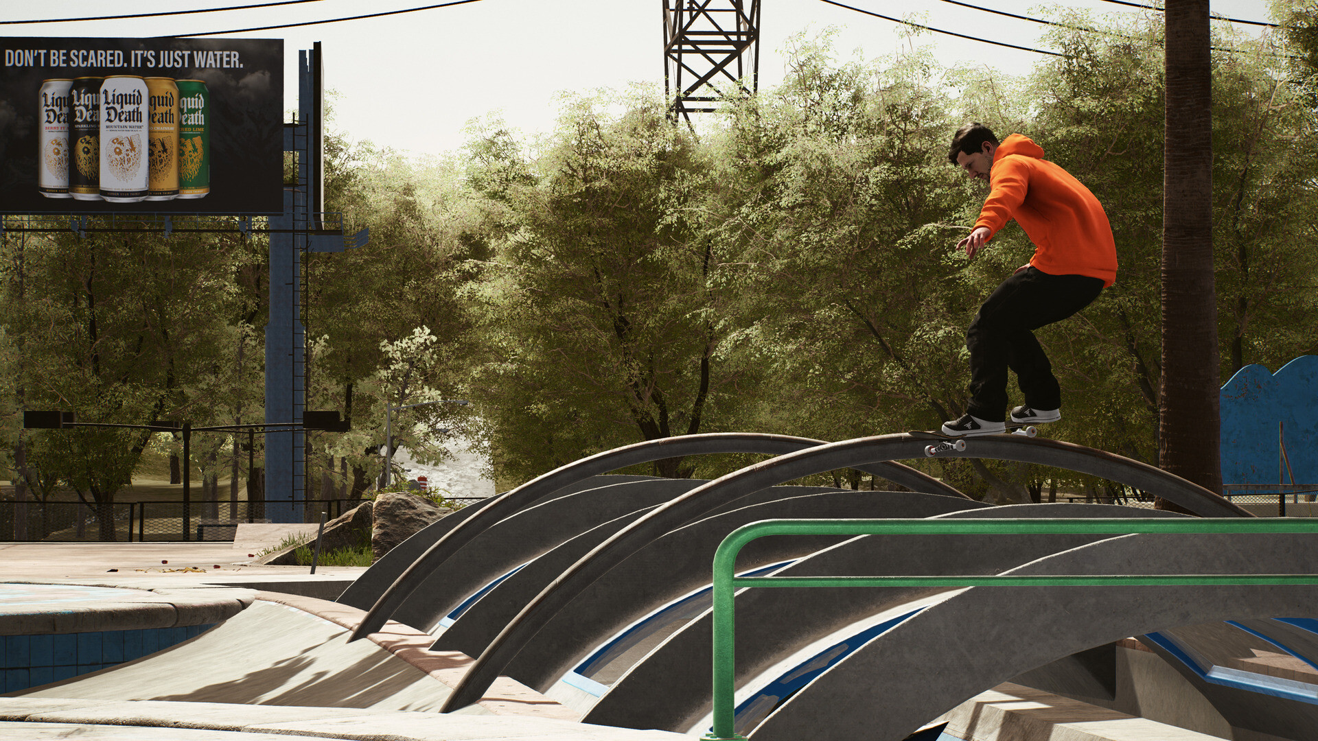 Session: Skate Sim Waterpark &amp; Chris Cole