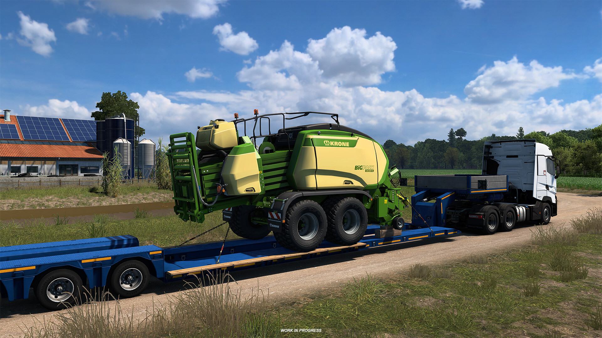 Euro Truck Simulator 2: KRONE Agriculture Equipment