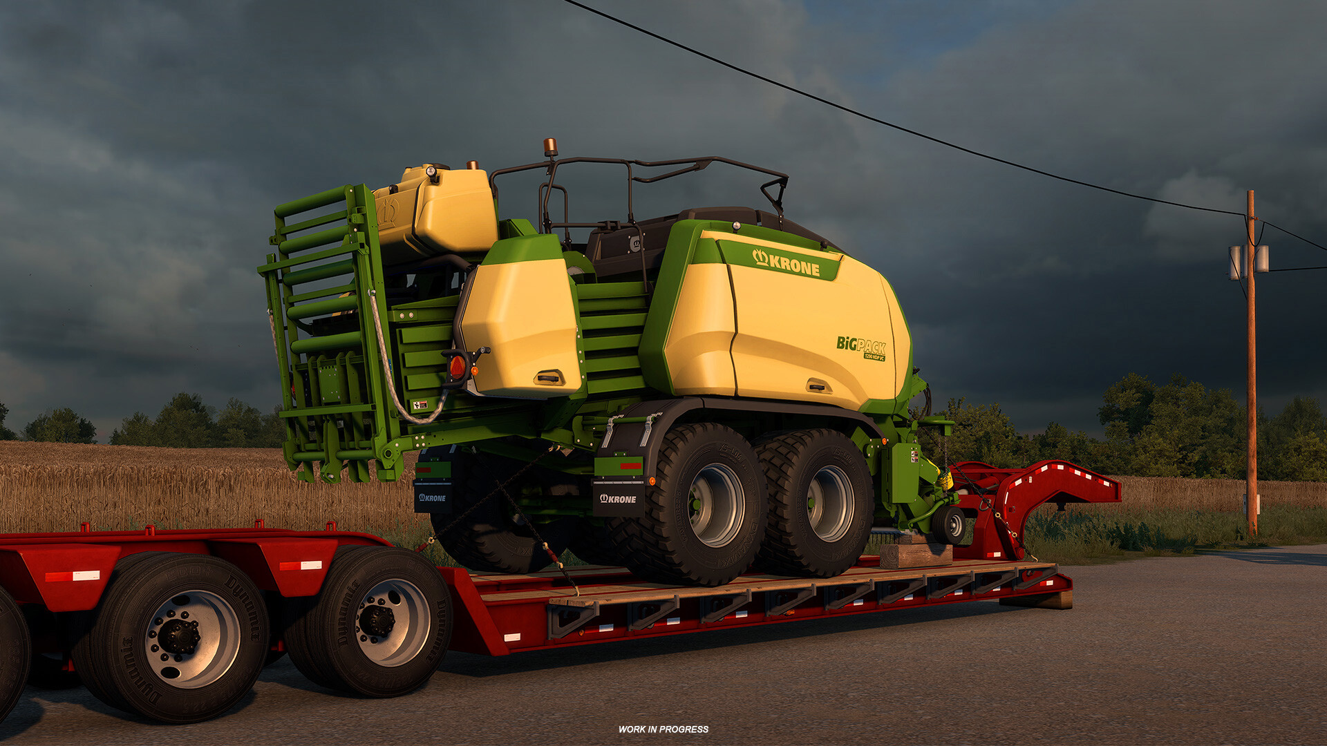 American Truck Simulator: KRONE Agriculture Equipment