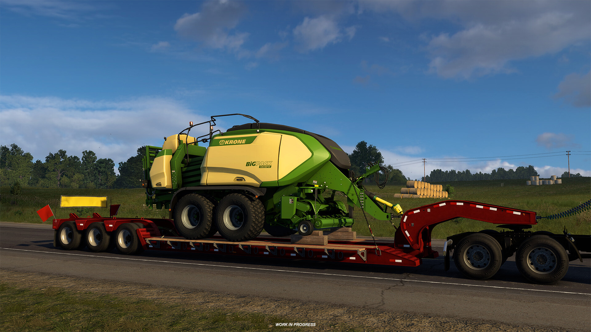 American Truck Simulator: KRONE Agriculture Equipment