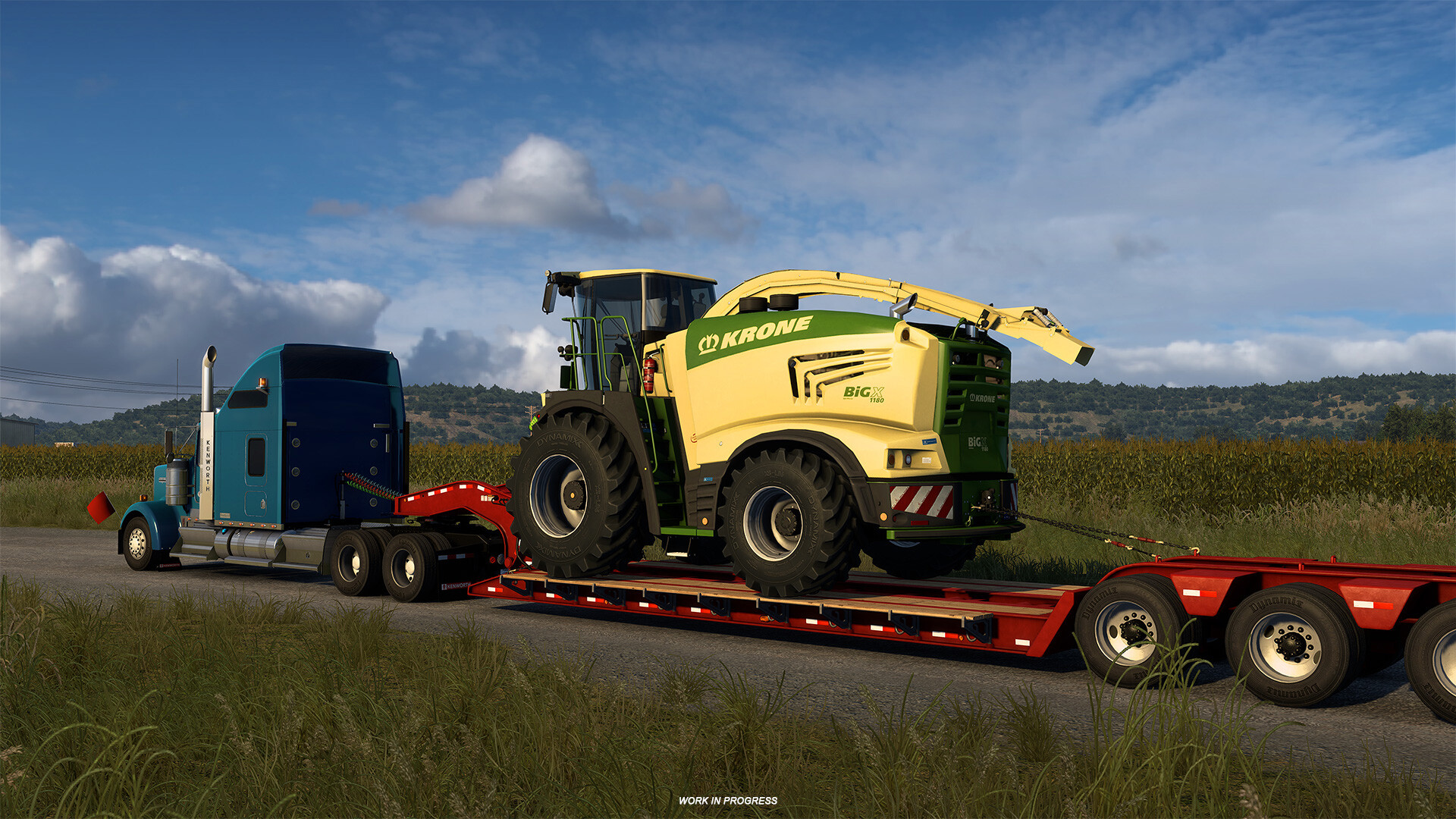 American Truck Simulator: KRONE Agriculture Equipment